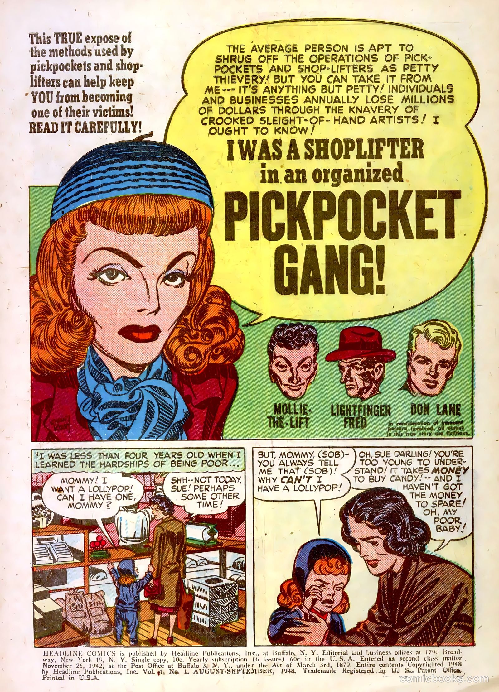 Headline Comics #31 (1948) — page 3 of 52
