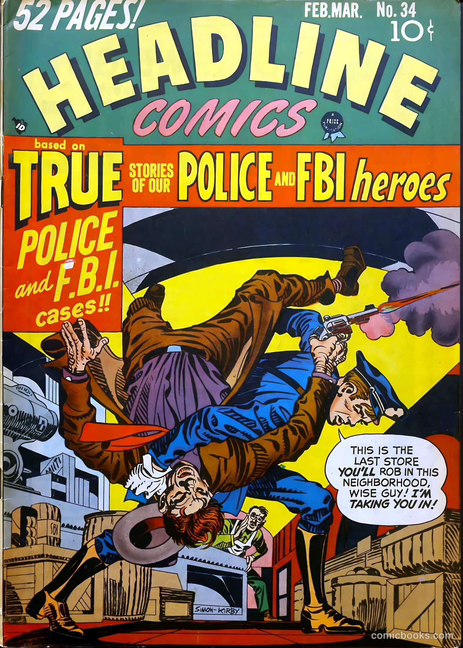 Headline Comics #34