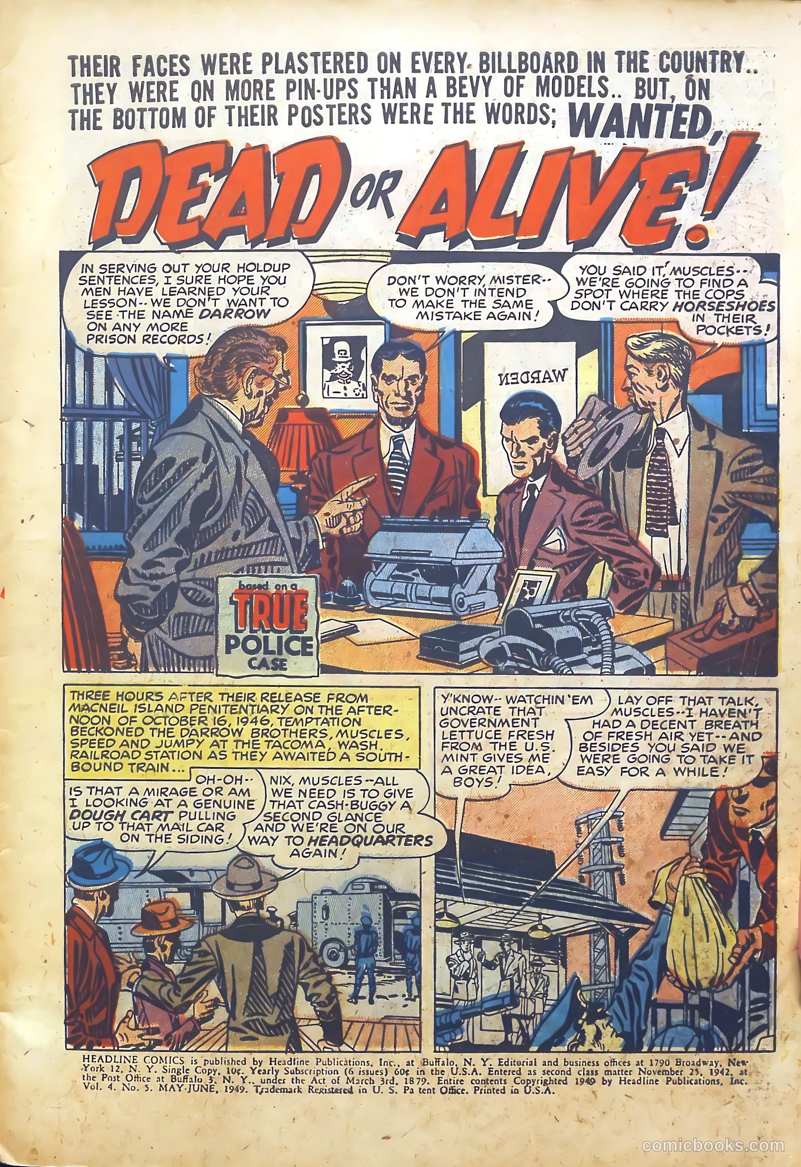 Headline Comics #35 (1949) — page 3 of 52
