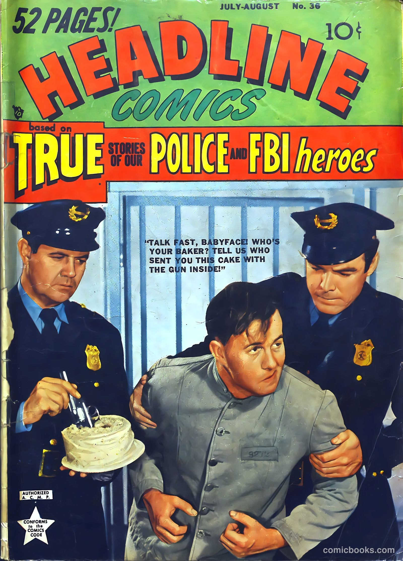 Headline Comics #36
