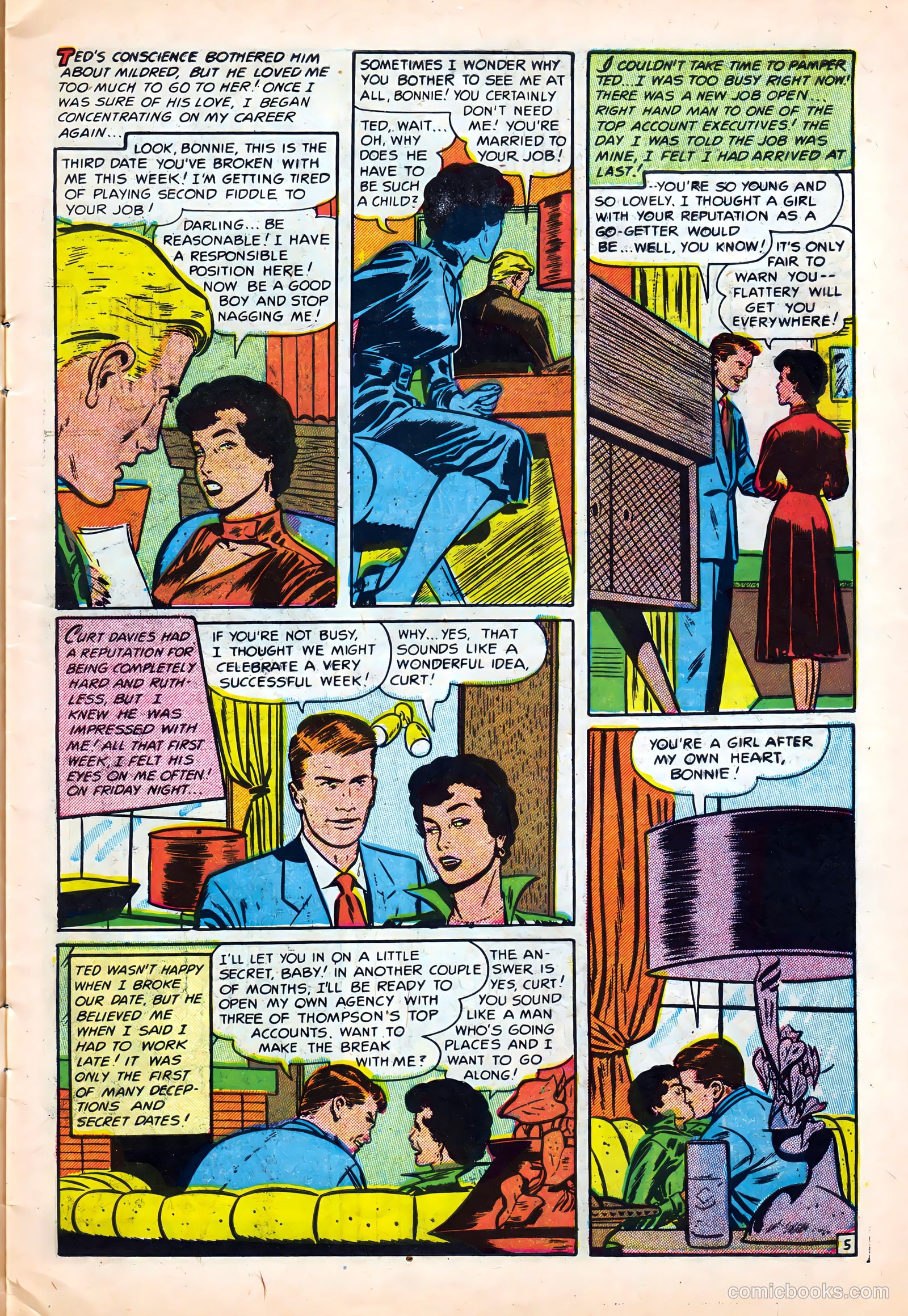 Heart and Soul #1 (1954) — page 7 of 36