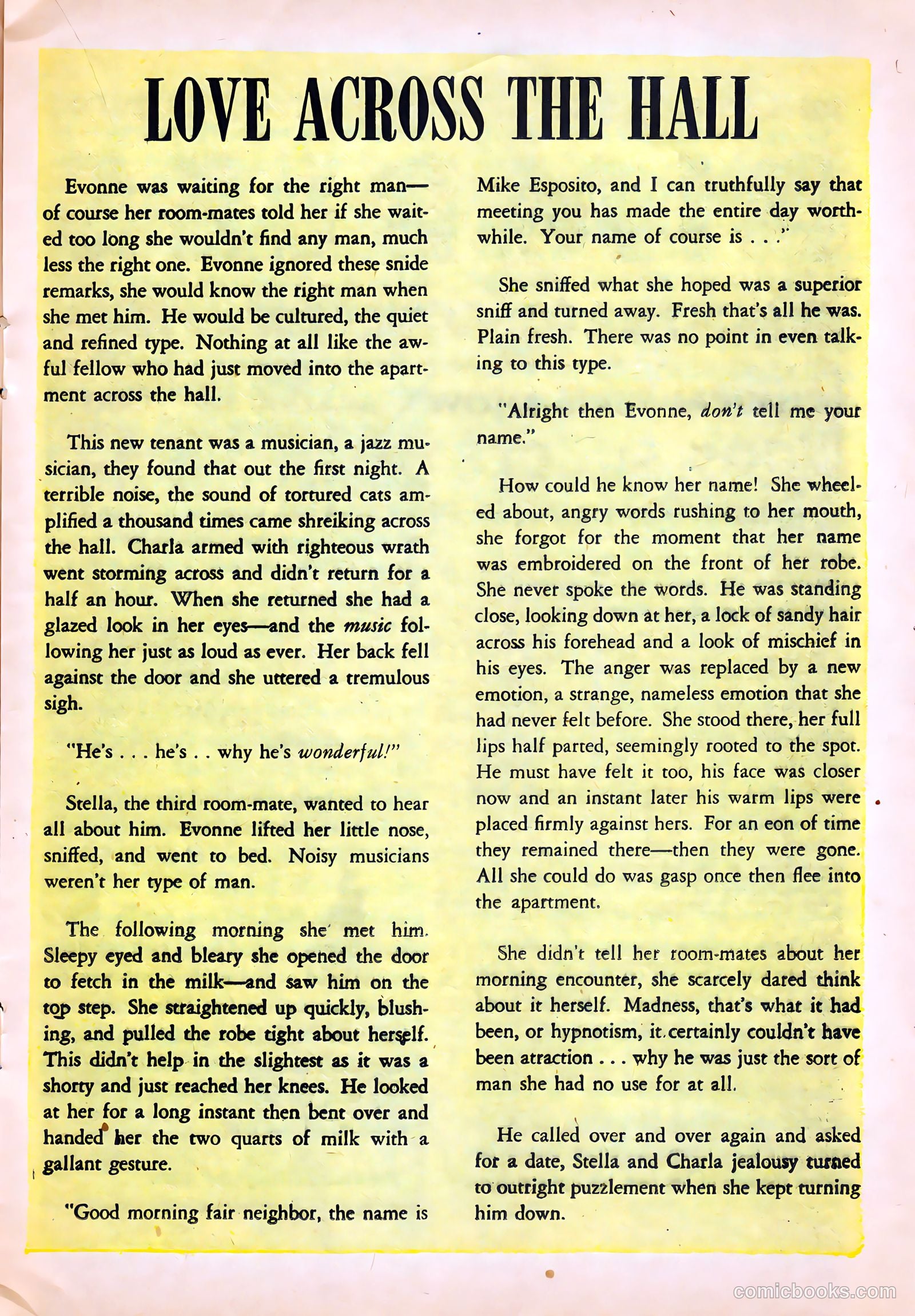 Heart and Soul #1 (1954) — page 17 of 36