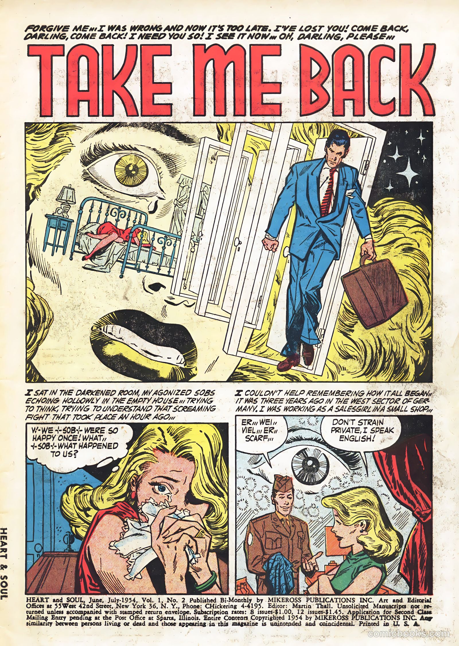 Heart and Soul #2 (1954) — page 3 of 36