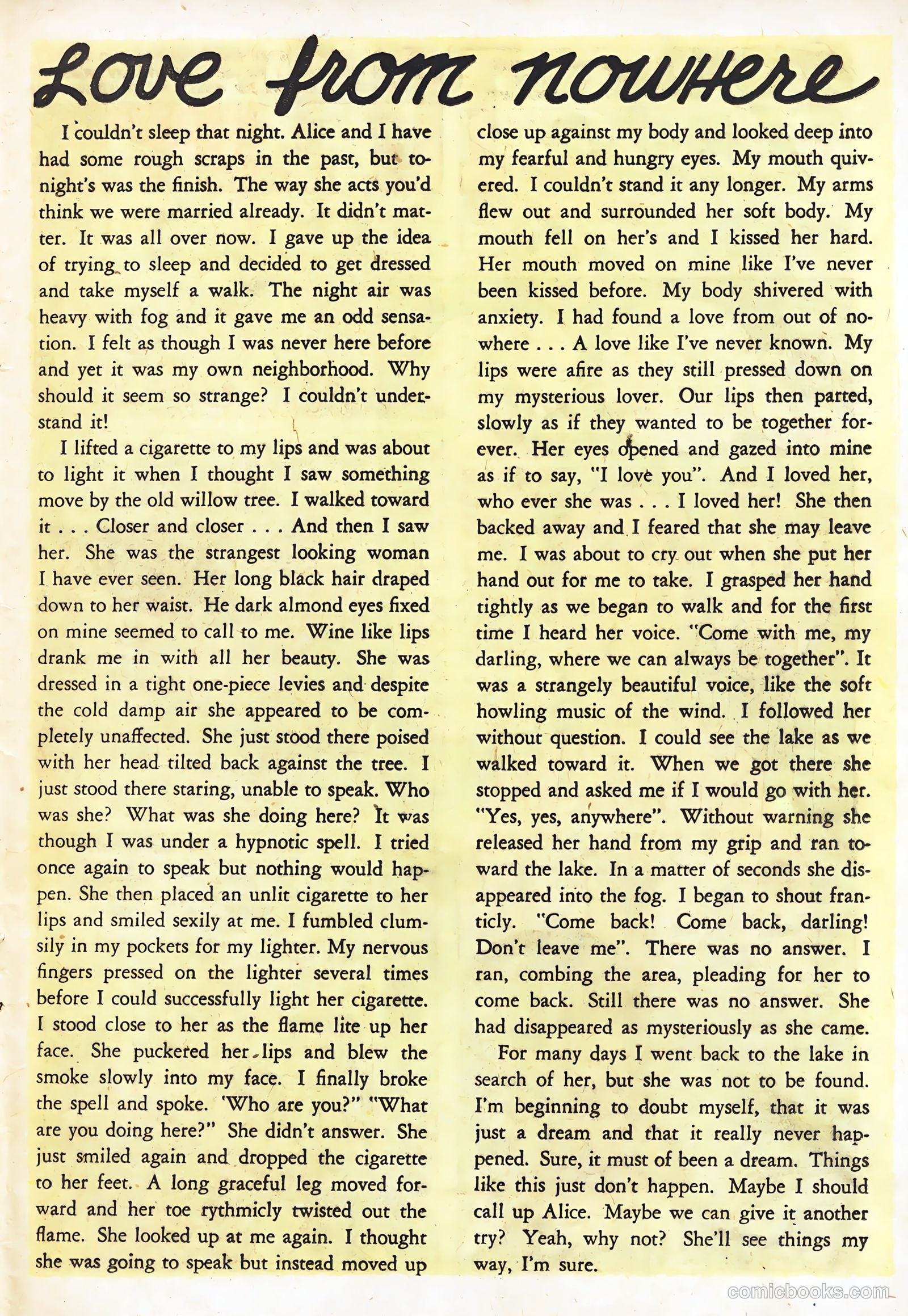 Heart and Soul #2 (1954) — page 25 of 36