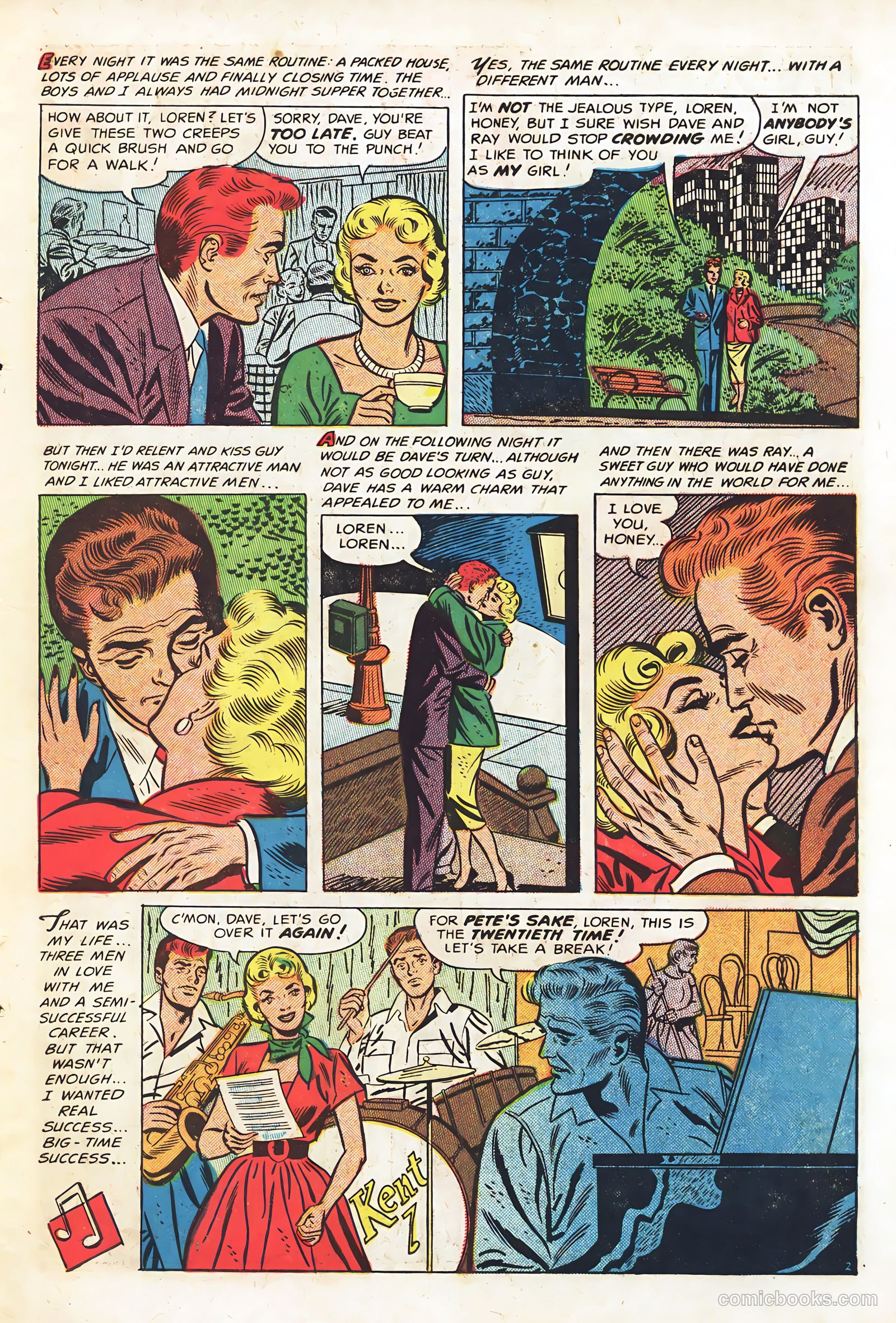 Heart and Soul #2 (1954) — page 27 of 36