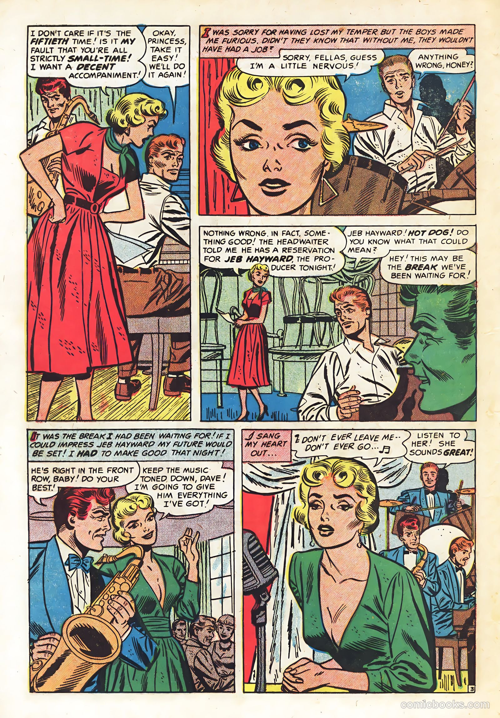 Heart and Soul #2 (1954) — page 28 of 36