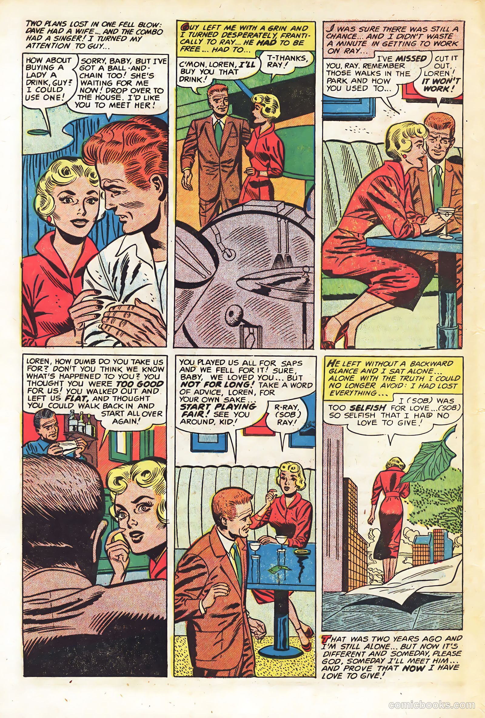 Heart and Soul #2 (1954) — page 32 of 36