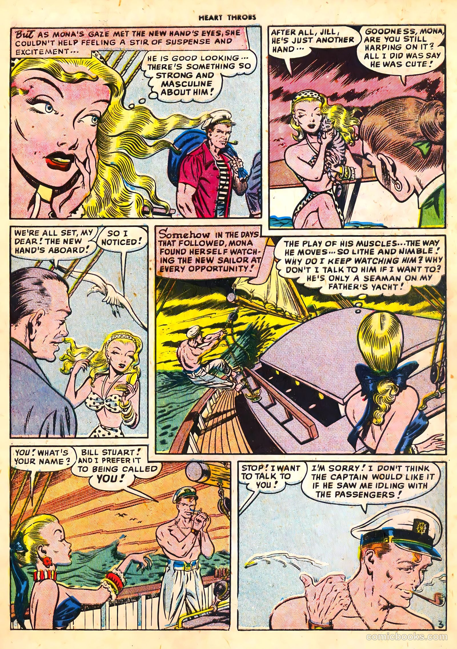 Heart Throbs #1 (1949) — page 5 of 36