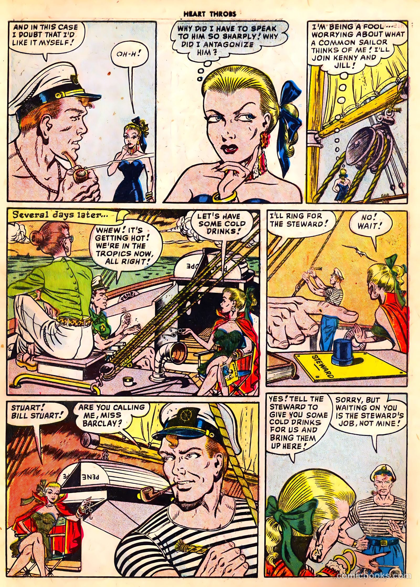Heart Throbs #1 (1949) — page 6 of 36