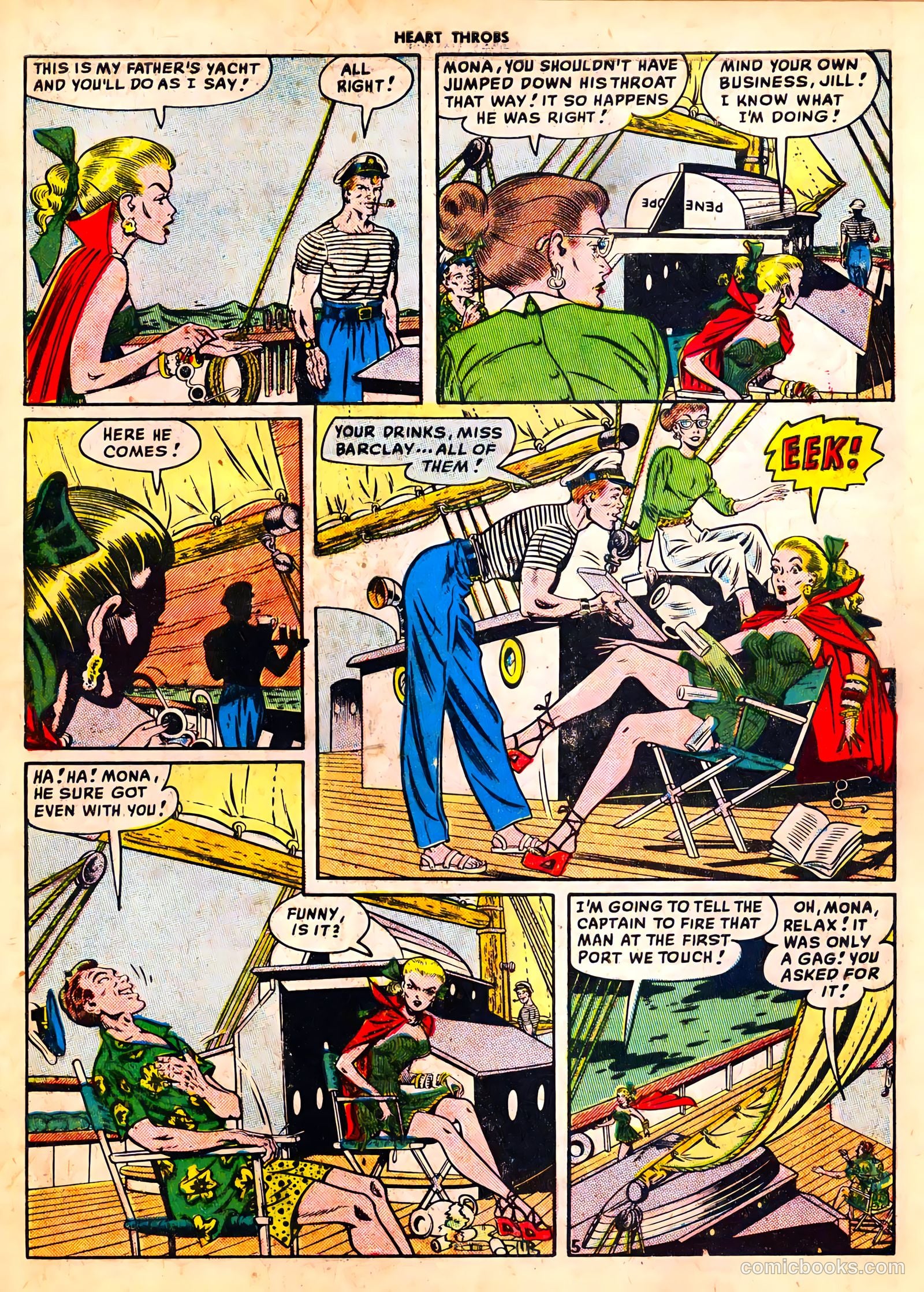 Heart Throbs #1 (1949) — page 7 of 36