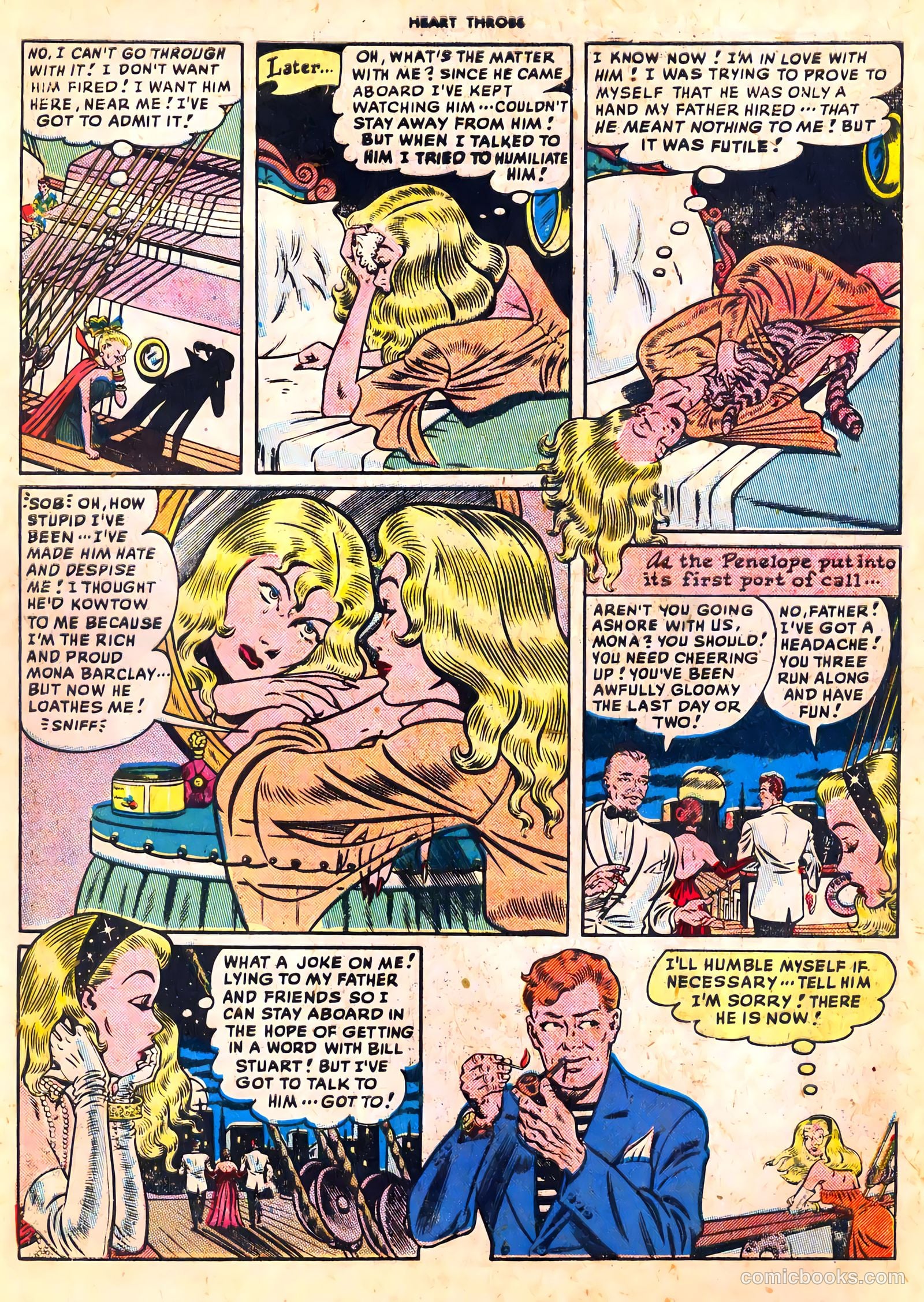 Heart Throbs #1 (1949) — page 8 of 36