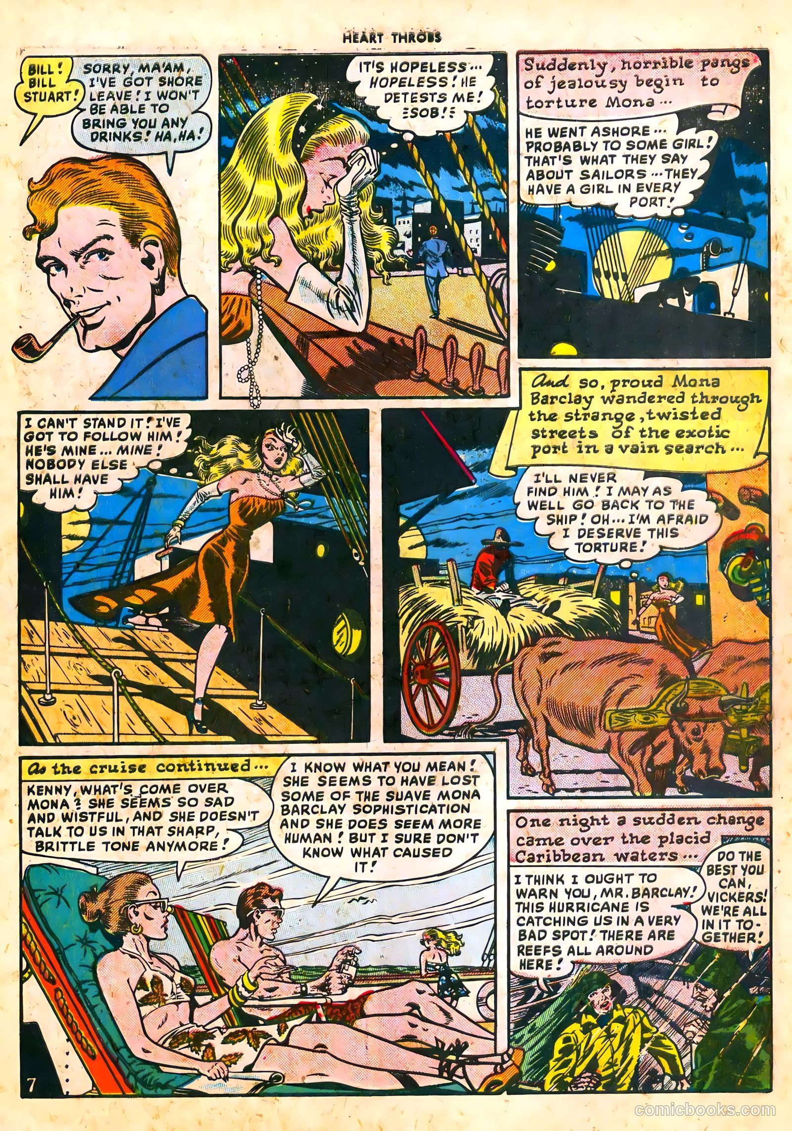 Heart Throbs #1 (1949) — page 9 of 36