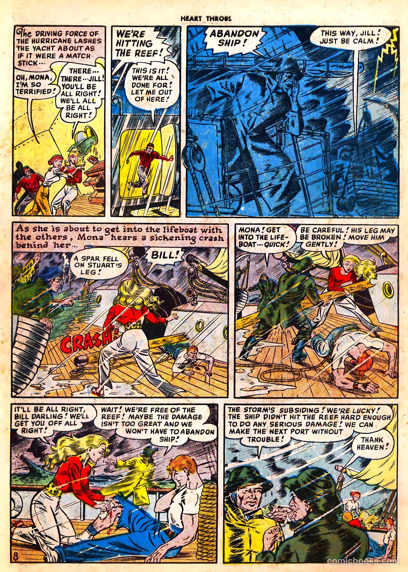 Heart Throbs #1 (1949) — page 10 of 36