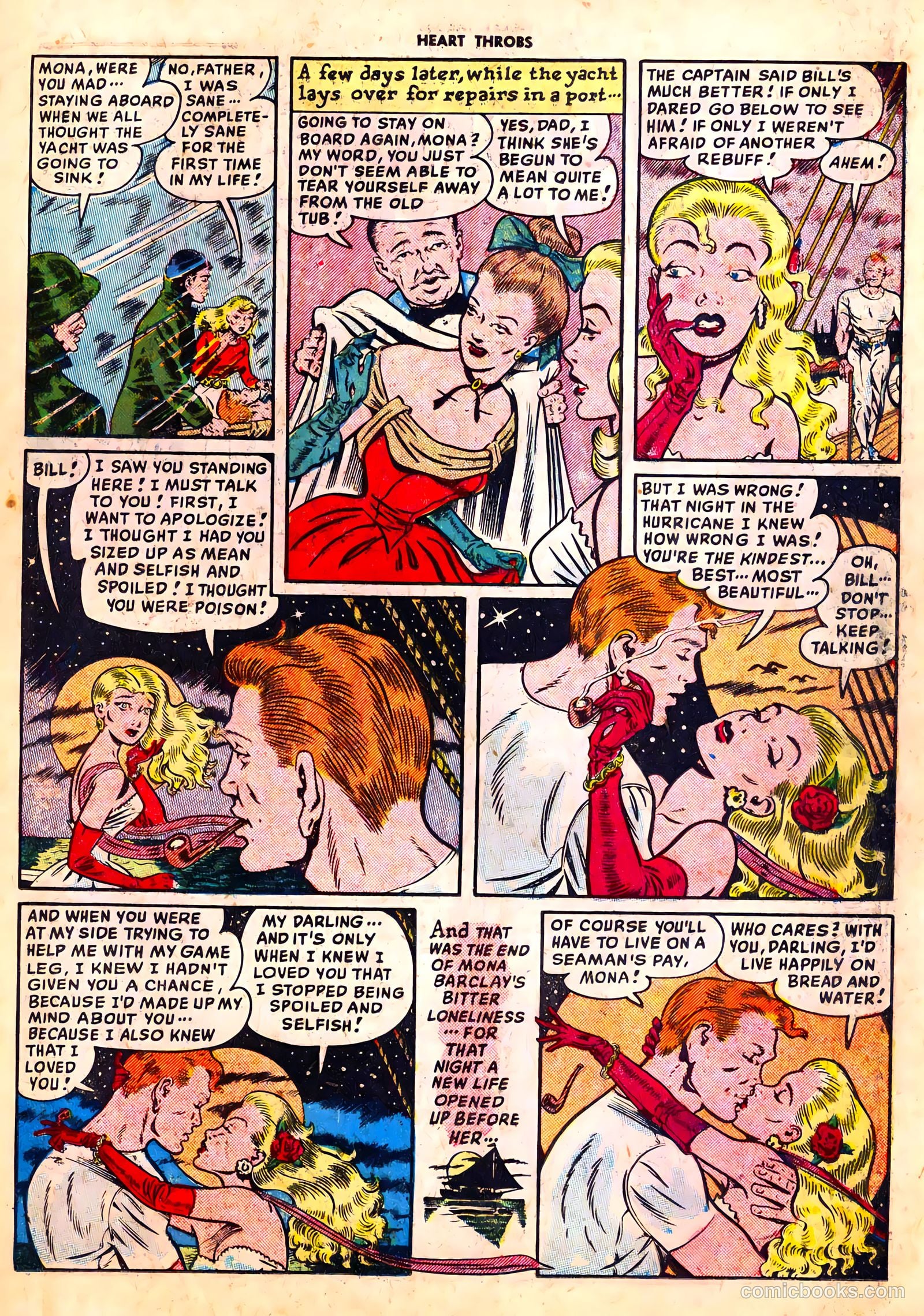 Heart Throbs #1 (1949) — page 11 of 36