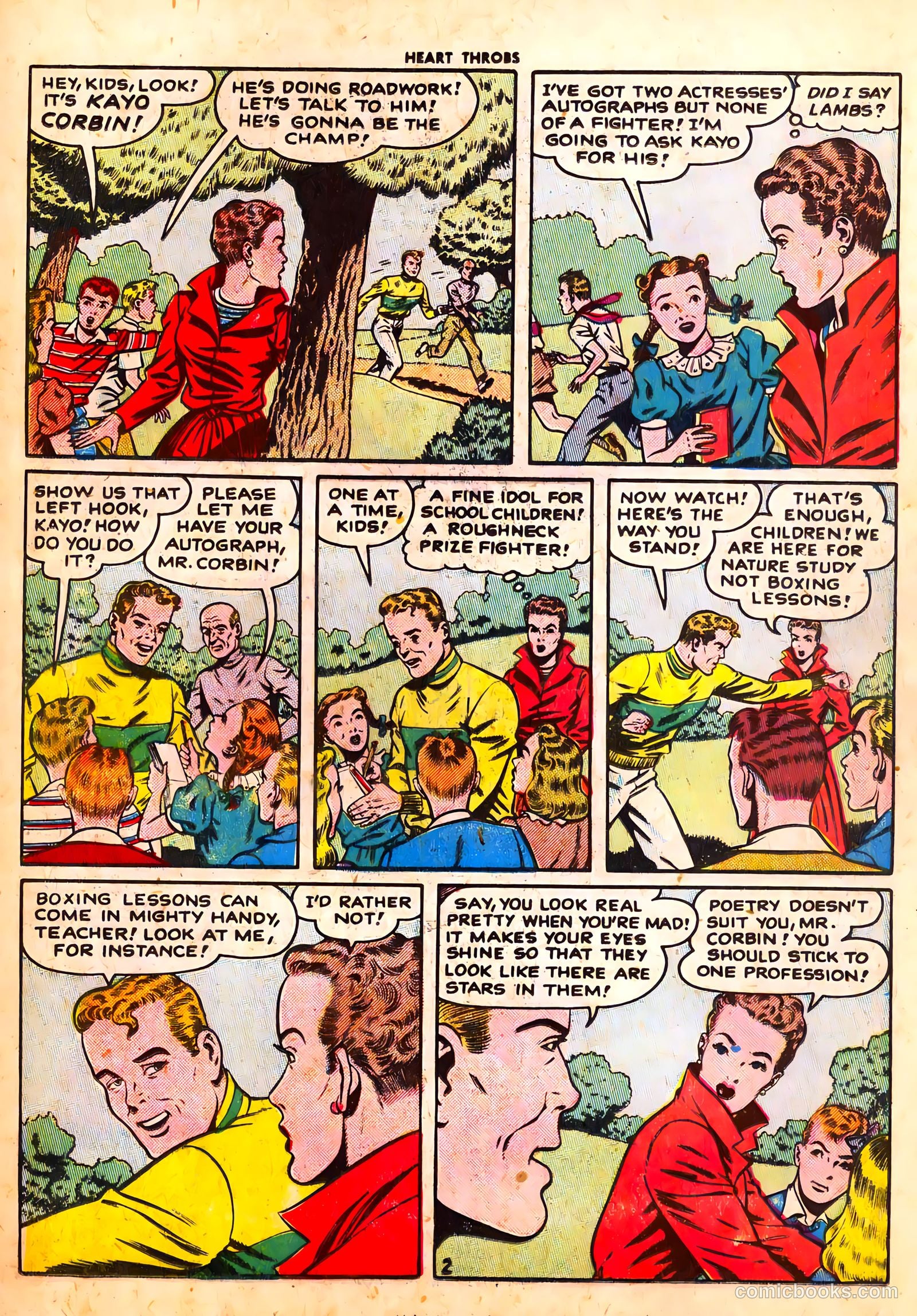 Heart Throbs #1 (1949) — page 13 of 36