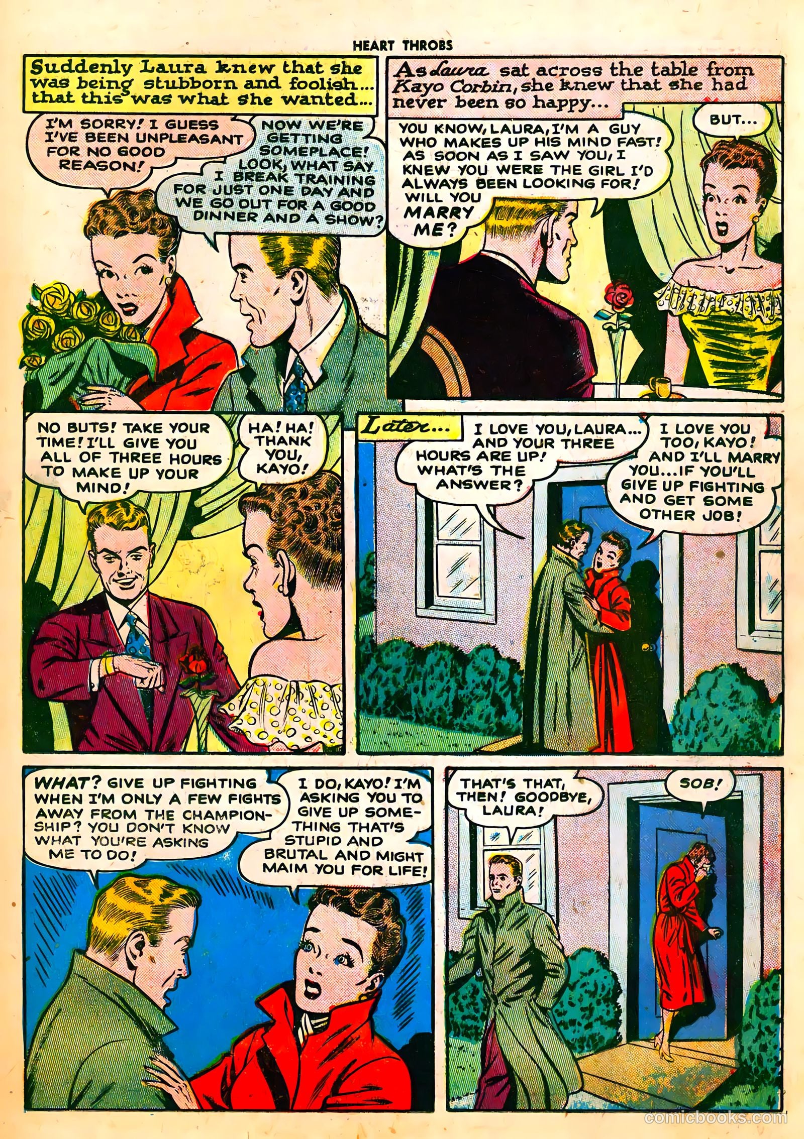 Heart Throbs #1 (1949) — page 15 of 36