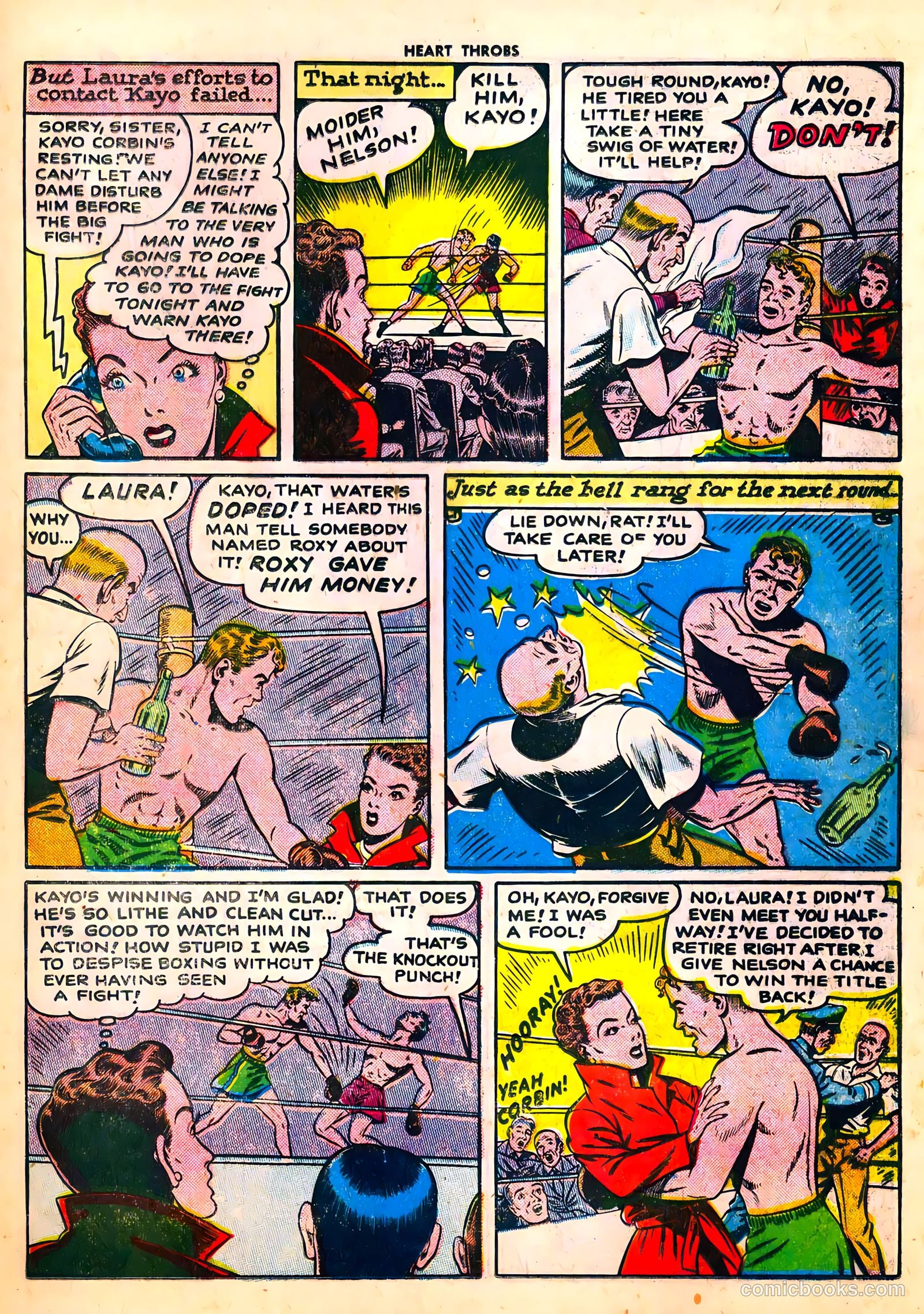 Heart Throbs #1 (1949) — page 17 of 36