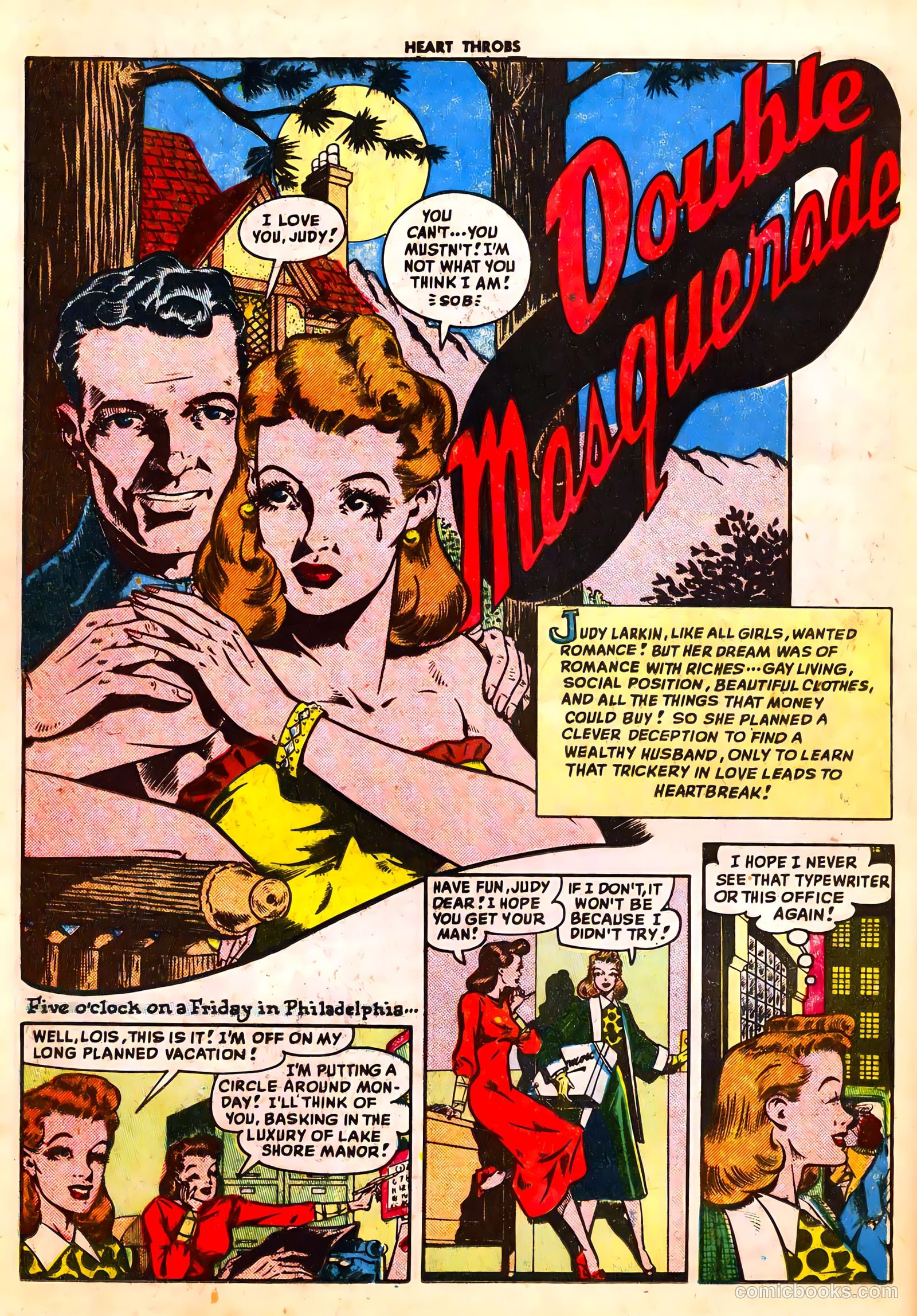 Heart Throbs #1 (1949) — page 18 of 36