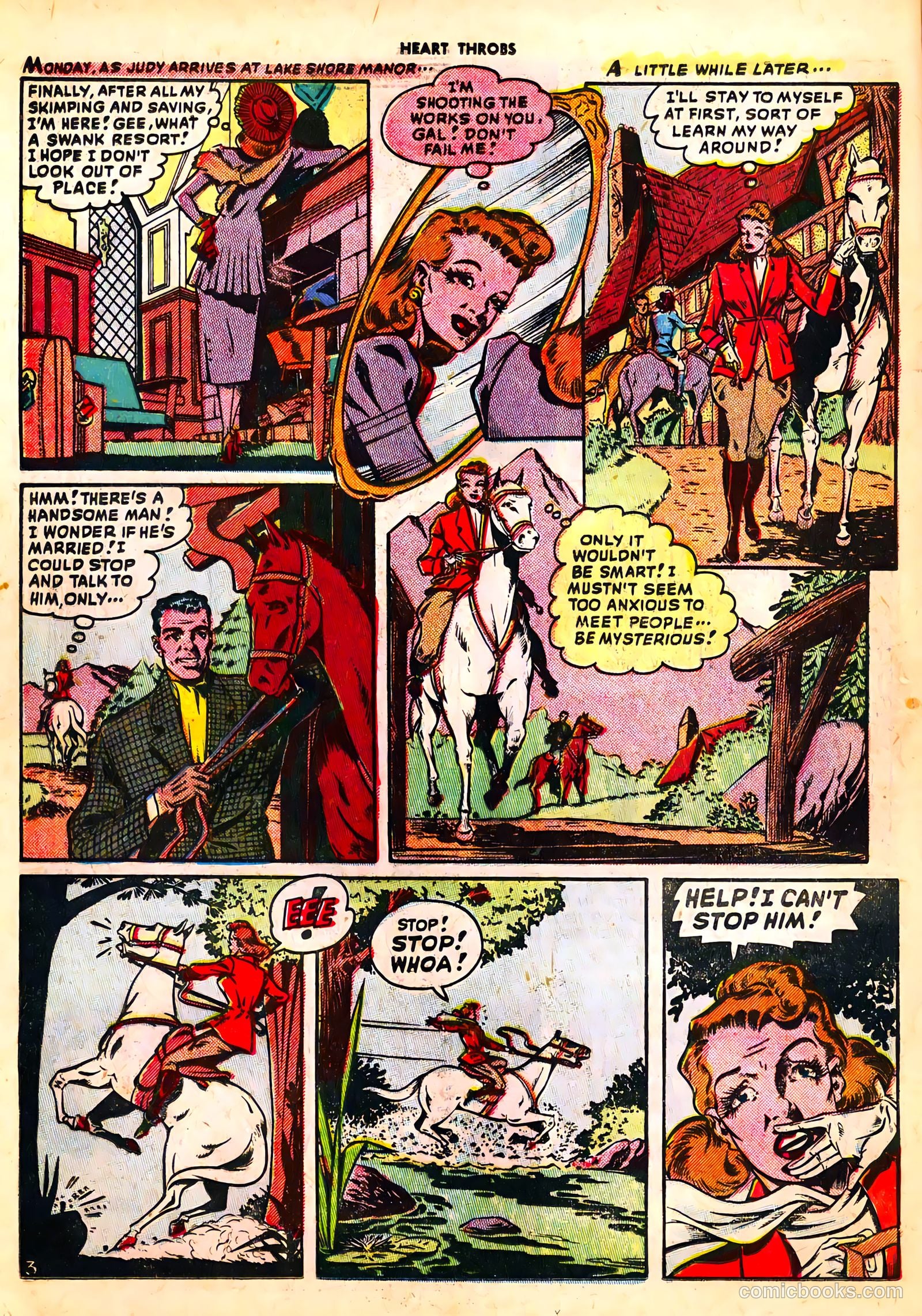 Heart Throbs #1 (1949) — page 20 of 36