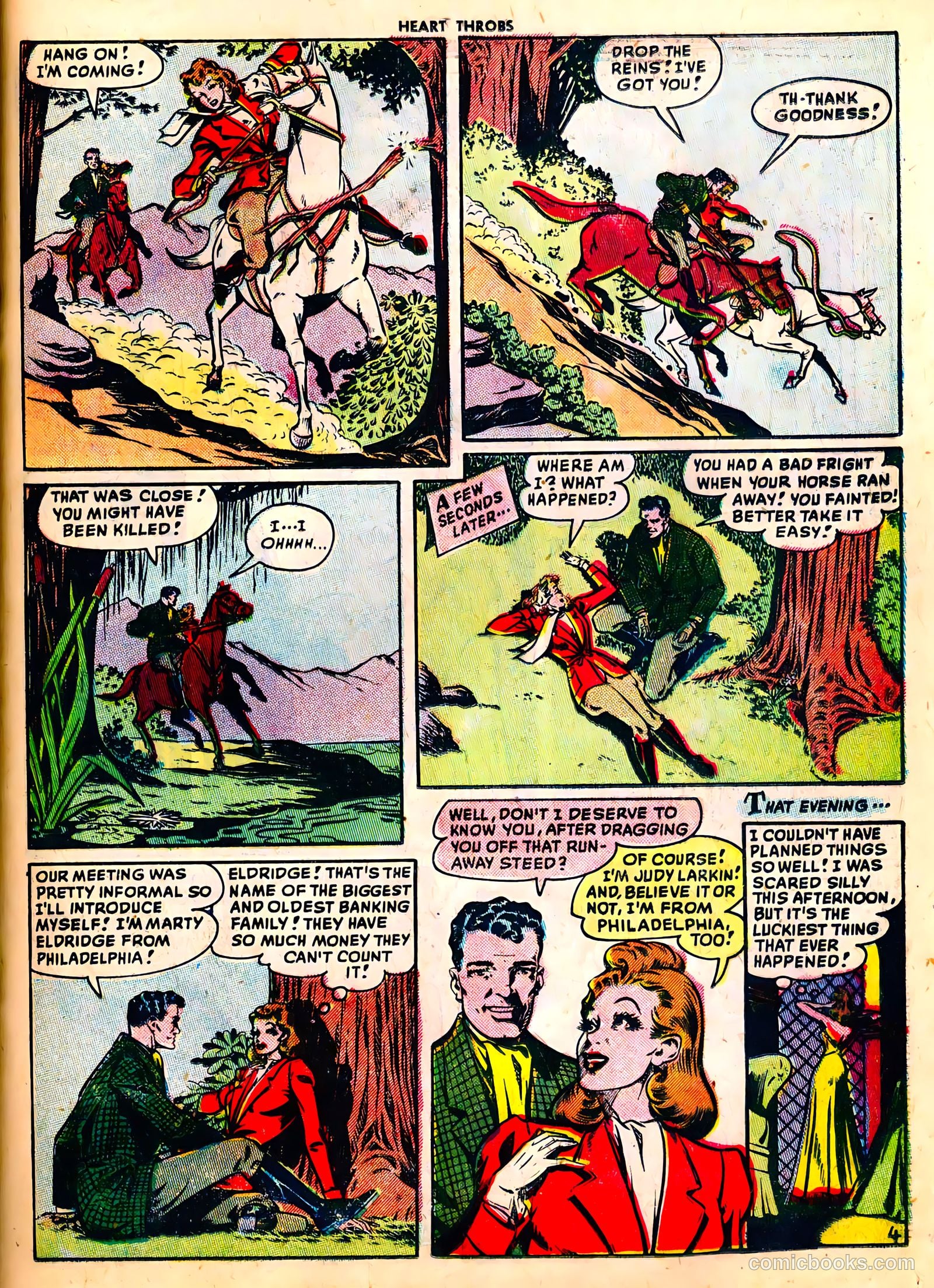 Heart Throbs #1 (1949) — page 21 of 36
