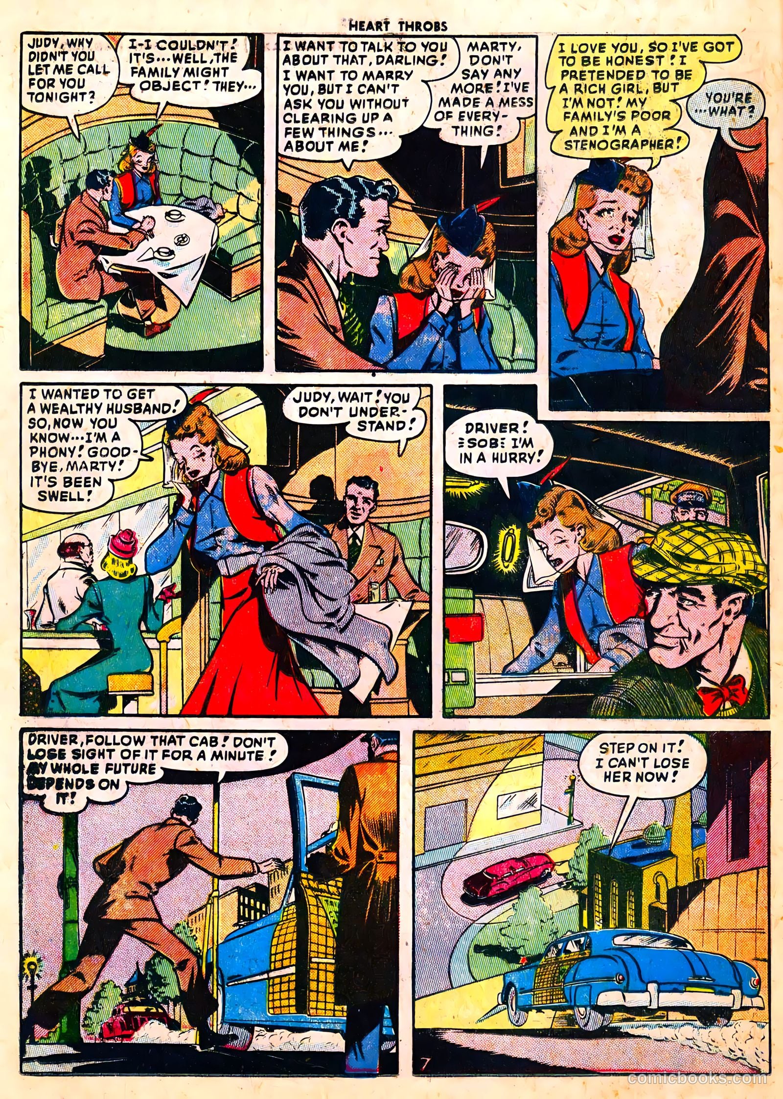 Heart Throbs #1 (1949) — page 24 of 36