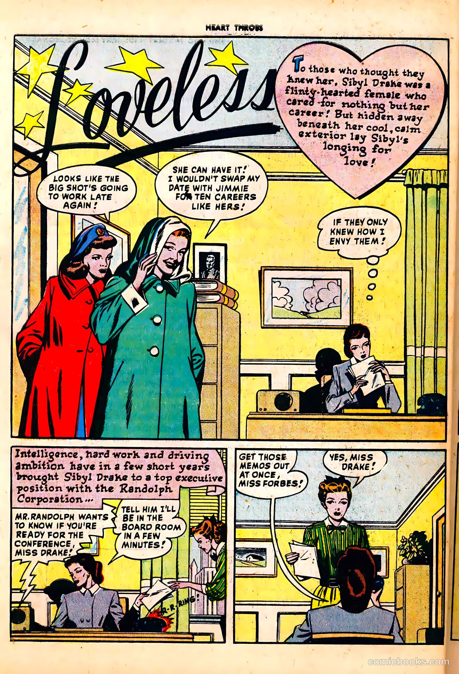 Heart Throbs #1 (1949) — page 28 of 36