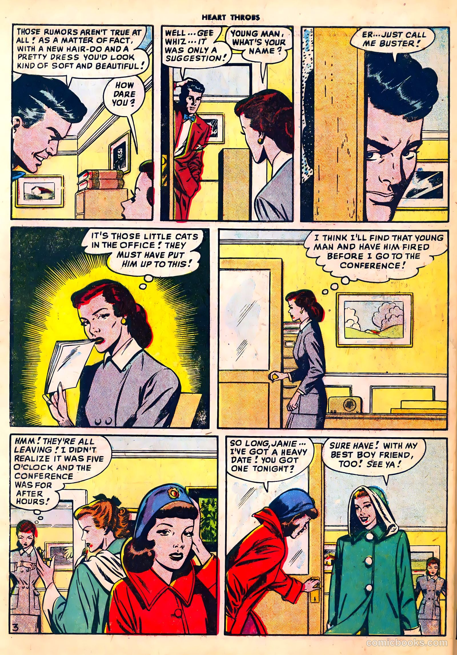 Heart Throbs #1 (1949) — page 30 of 36