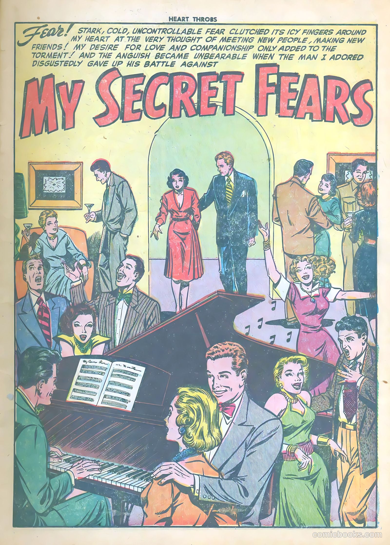 Heart Throbs #10 (1952) — page 3 of 36