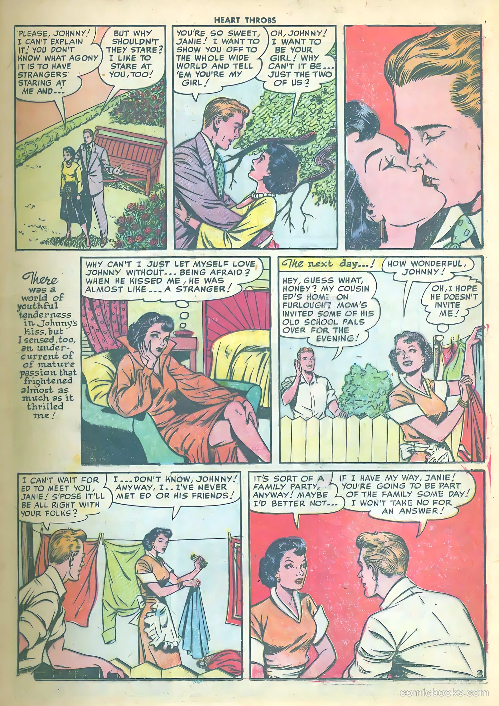Heart Throbs #10 (1952) — page 5 of 36