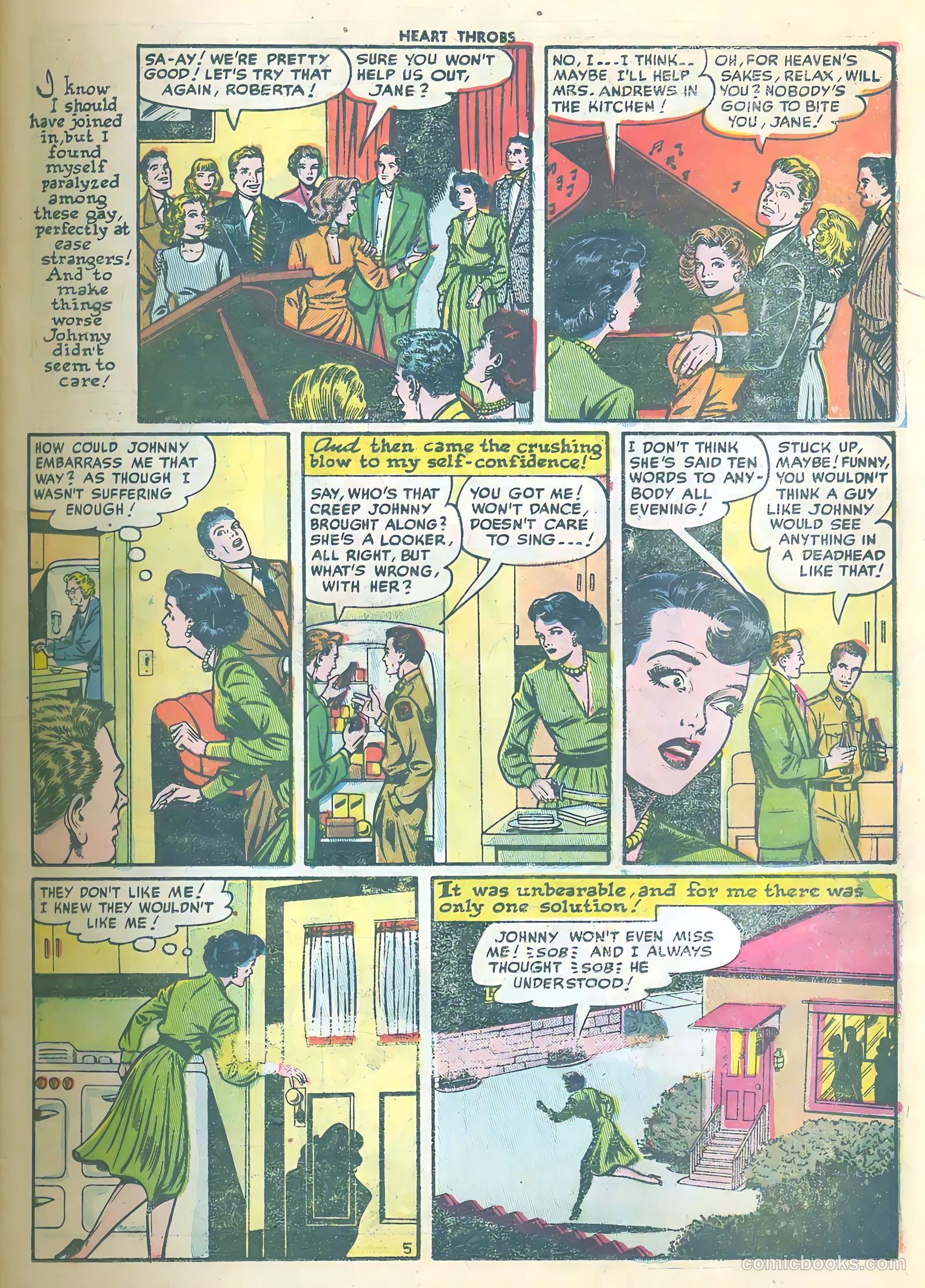 Heart Throbs #10 (1952) — page 7 of 36