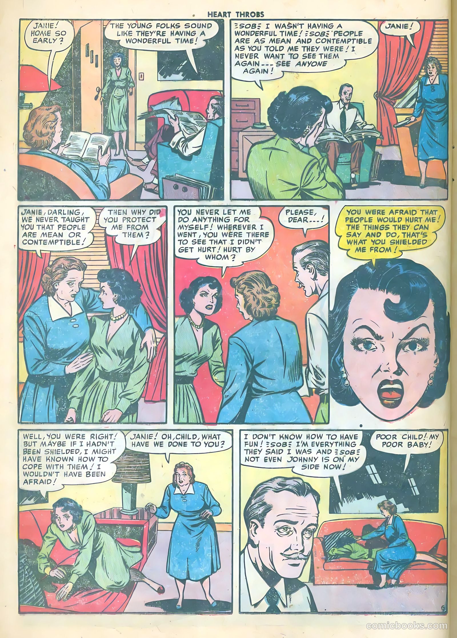 Heart Throbs #10 (1952) — page 8 of 36