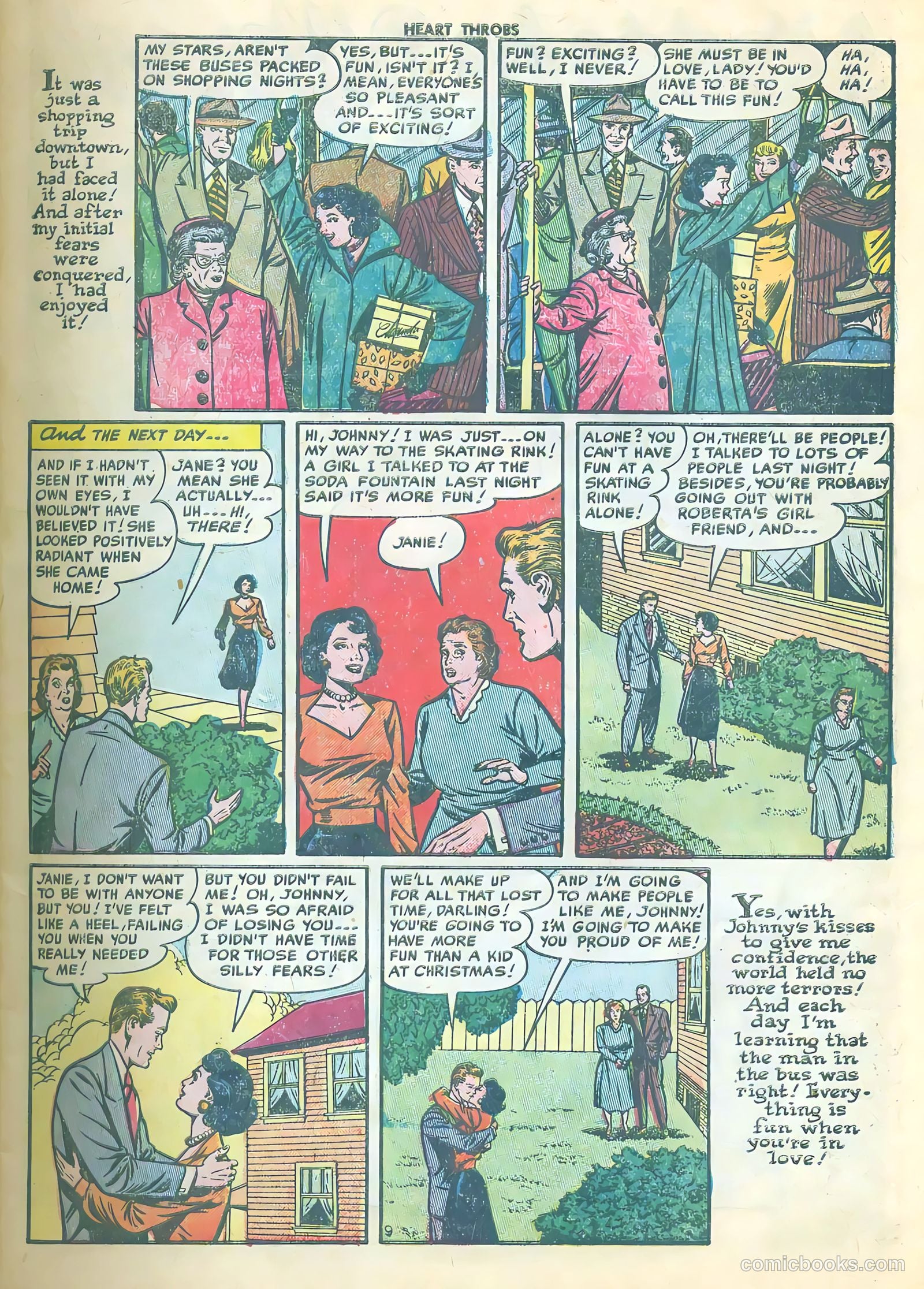 Heart Throbs #10 (1952) — page 11 of 36