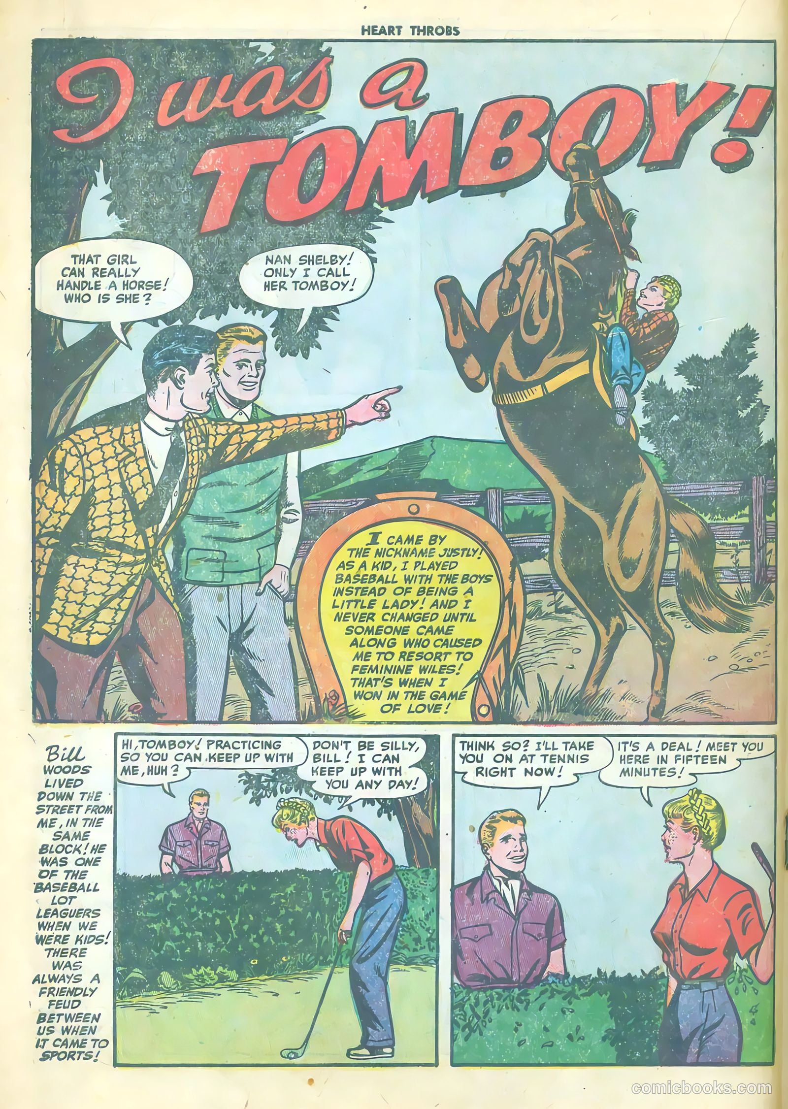 Heart Throbs #10 (1952) — page 18 of 36