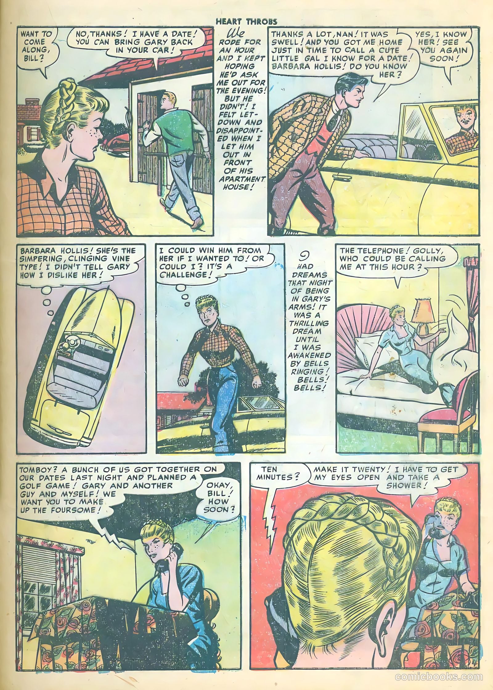 Heart Throbs #10 (1952) — page 21 of 36