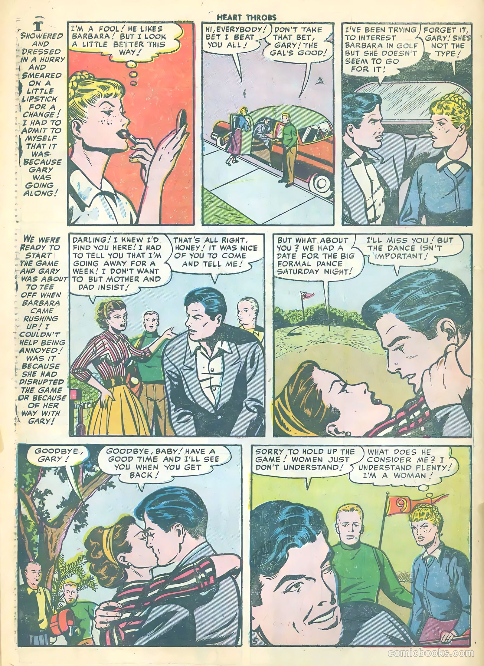 Heart Throbs #10 (1952) — page 22 of 36