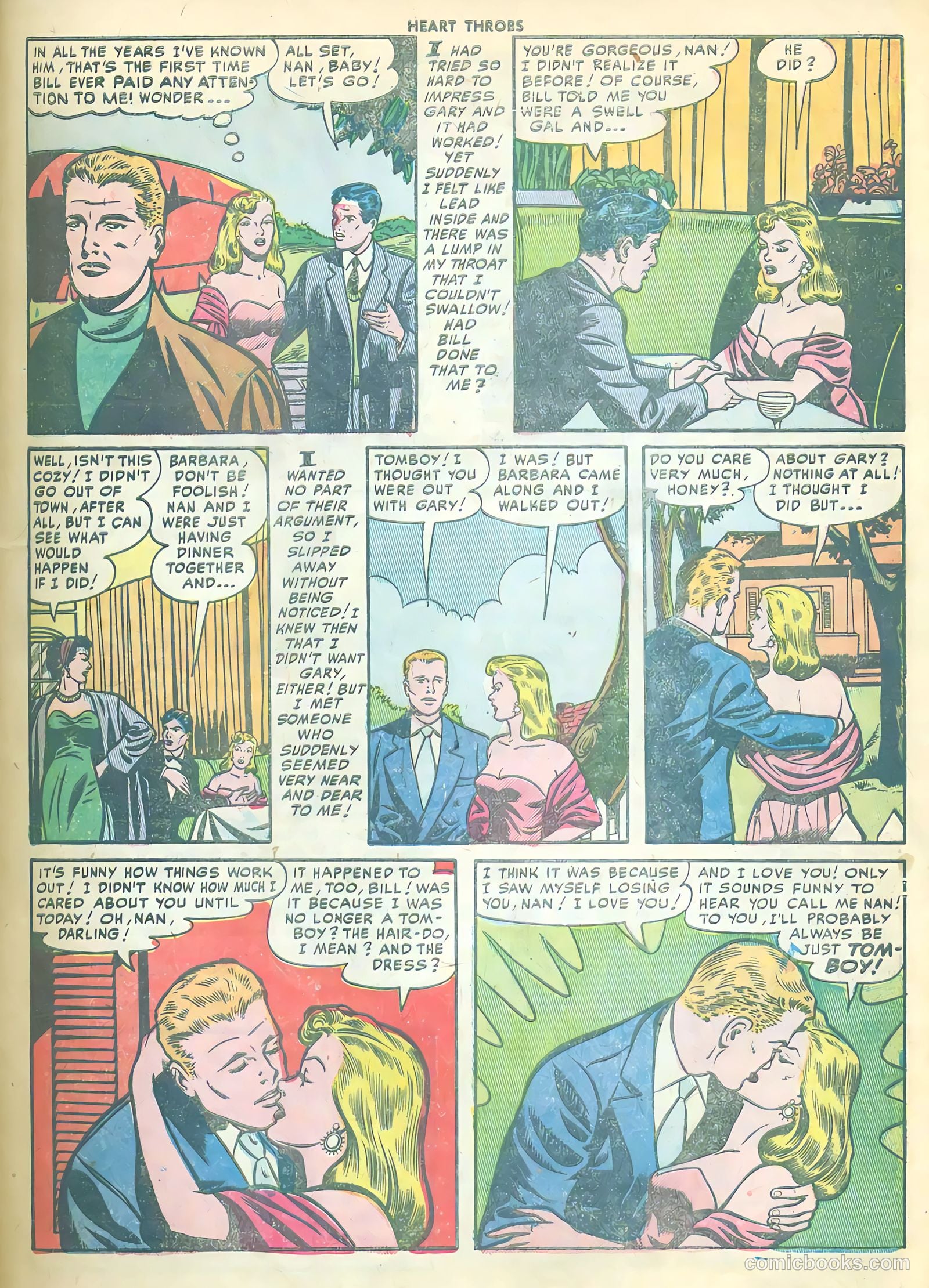Heart Throbs #10 (1952) — page 25 of 36