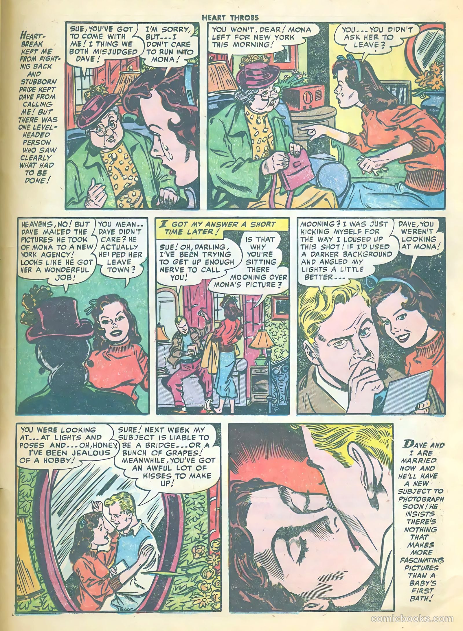 Heart Throbs #10 (1952) — page 33 of 36