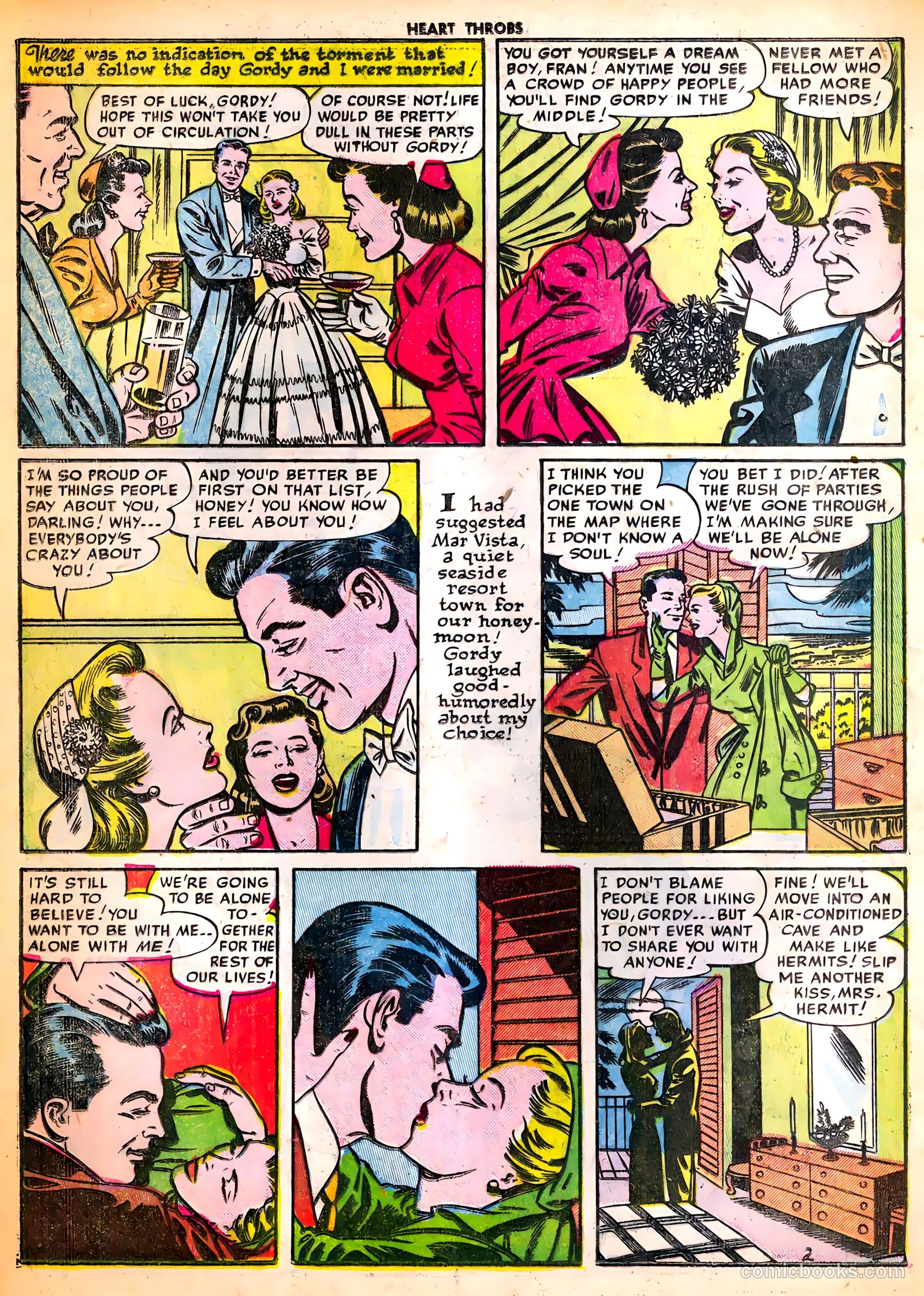Heart Throbs #11 (1952) — page 4 of 36
