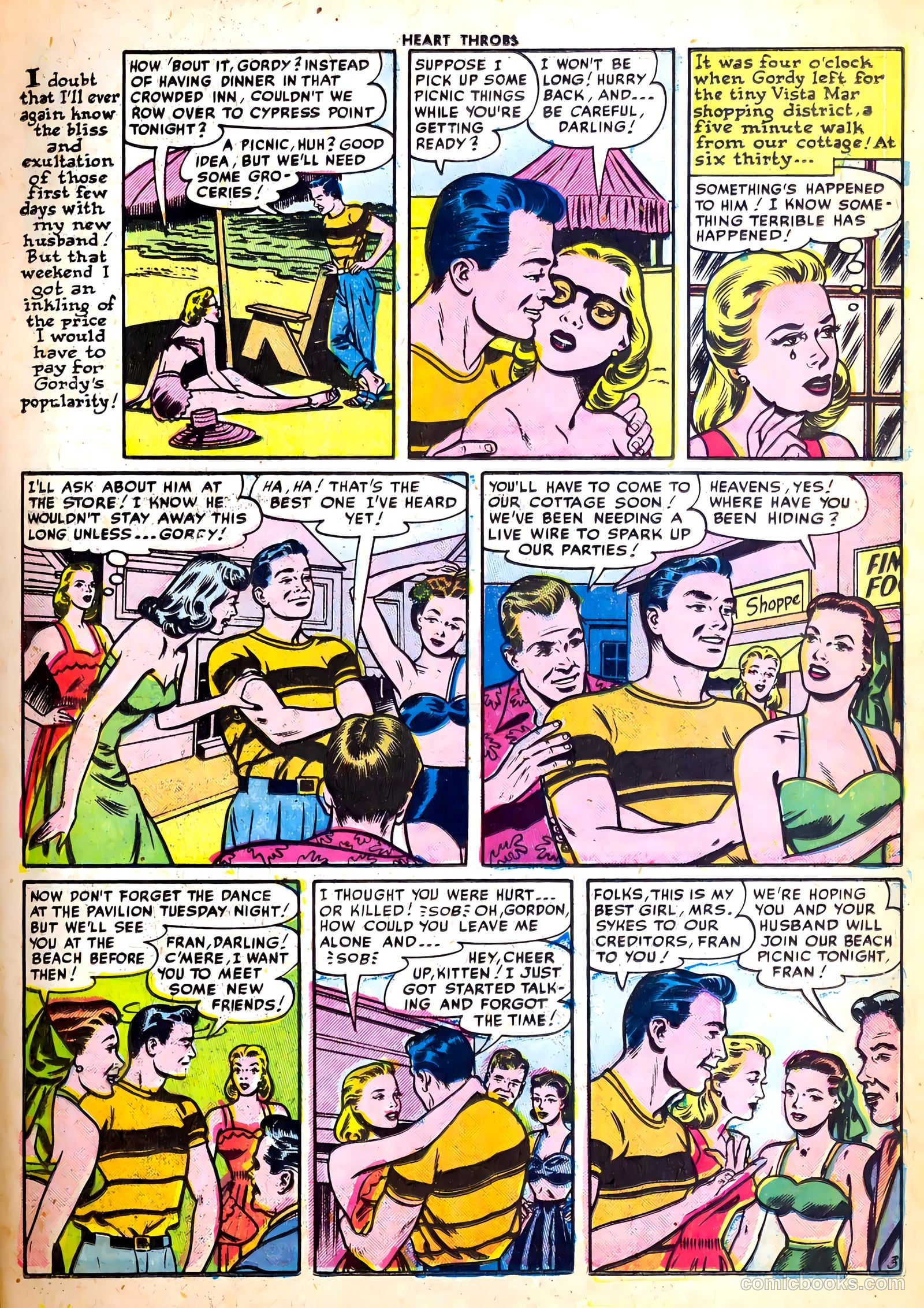 Heart Throbs #11 (1952) — page 5 of 36