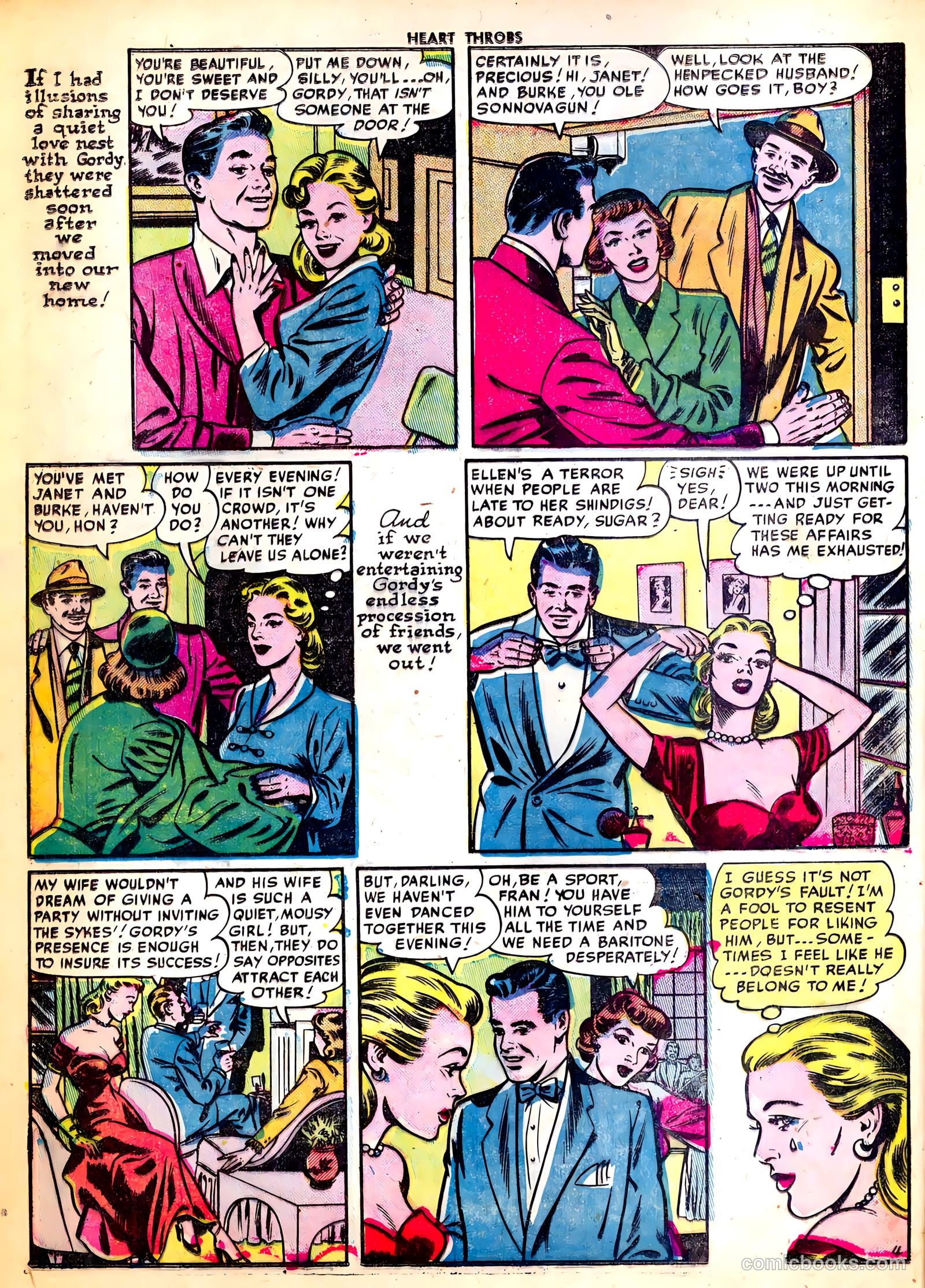 Heart Throbs #11 (1952) — page 6 of 36