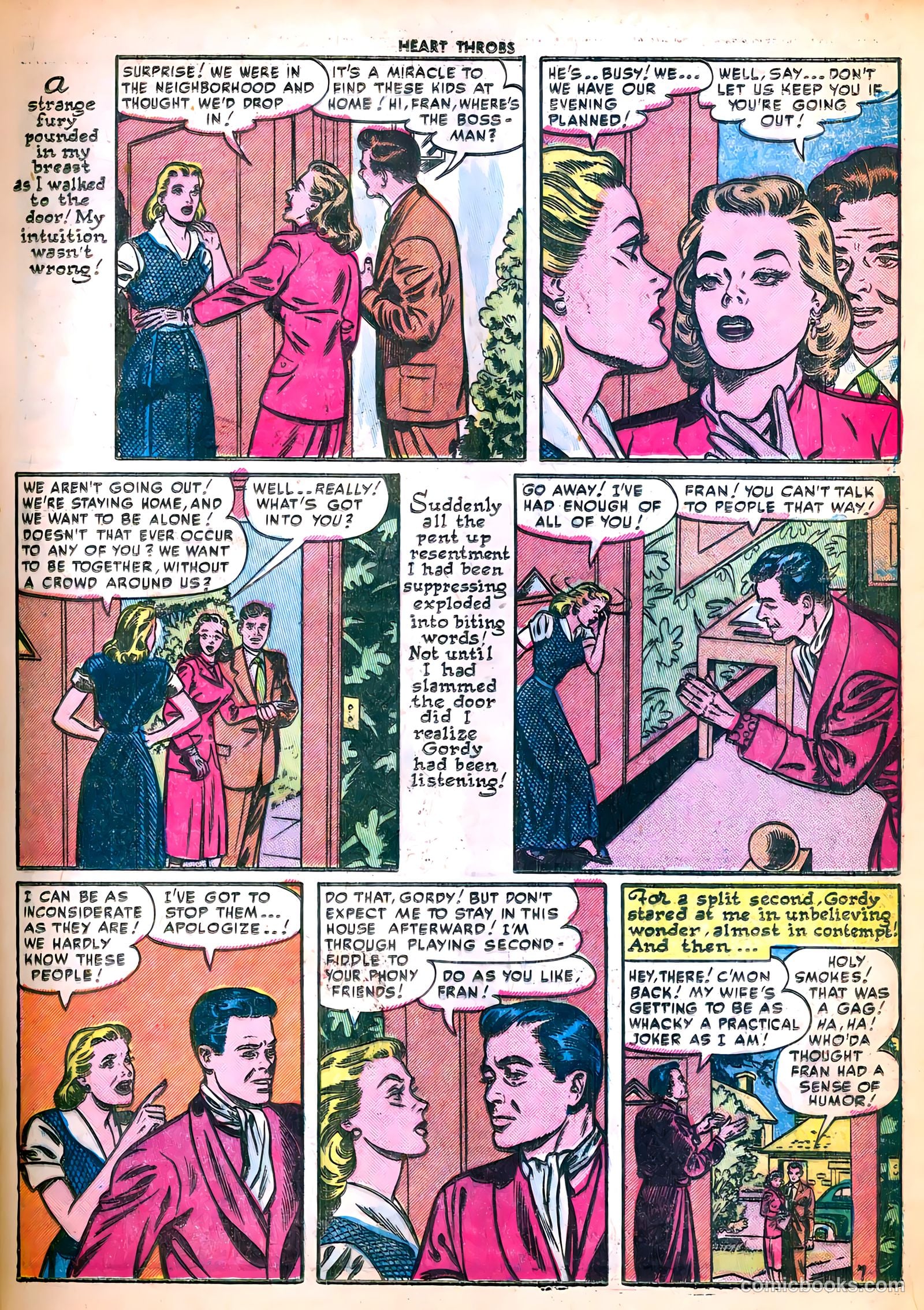 Heart Throbs #11 (1952) — page 9 of 36