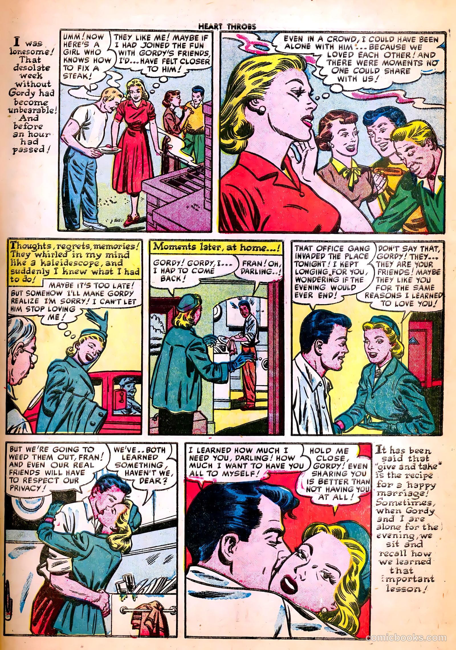 Heart Throbs #11 (1952) — page 11 of 36