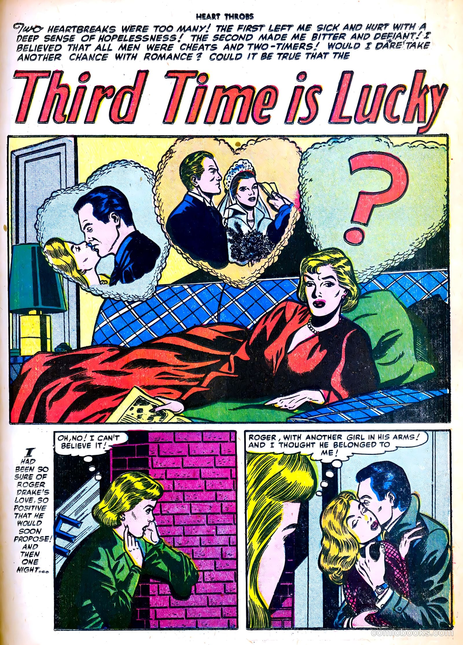 Heart Throbs #11 (1952) — page 27 of 36