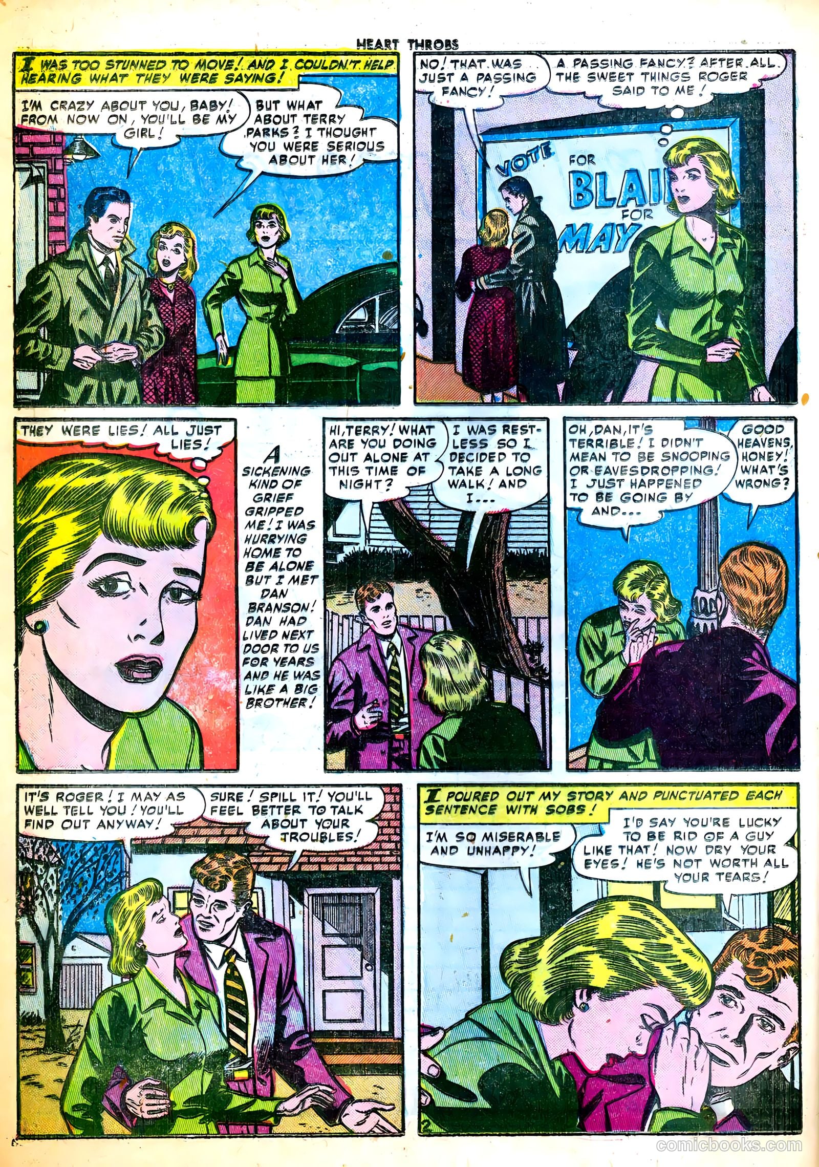 Heart Throbs #11 (1952) — page 28 of 36