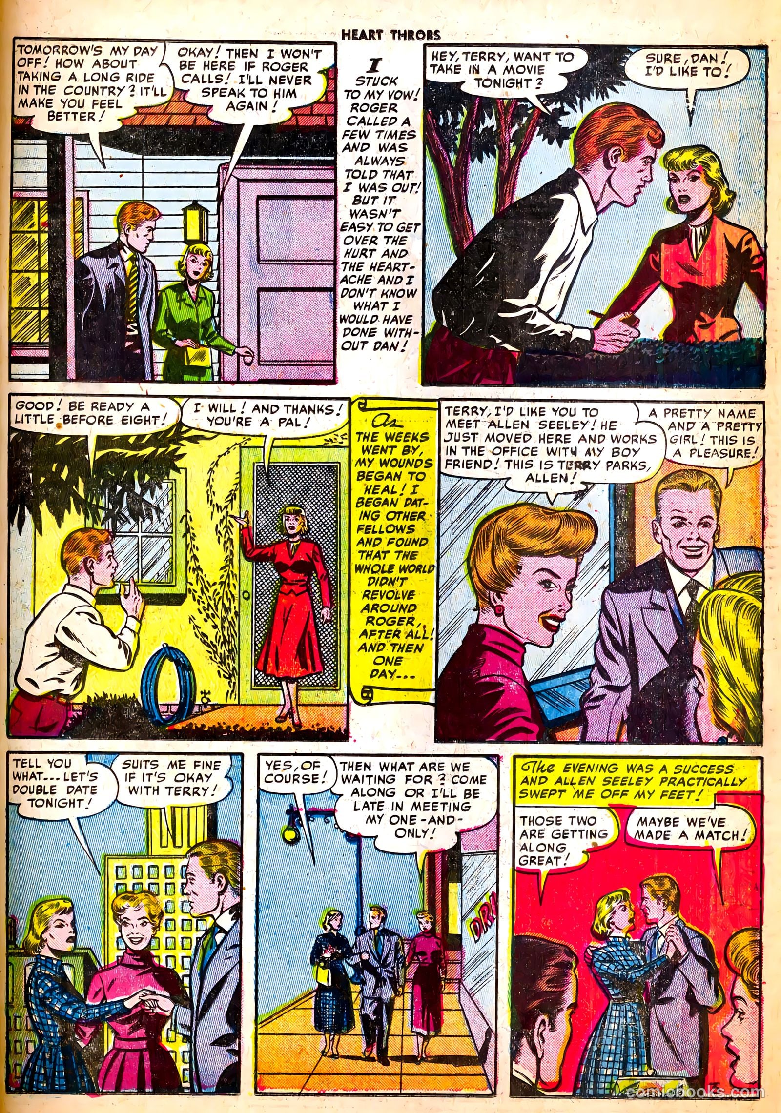 Heart Throbs #11 (1952) — page 29 of 36