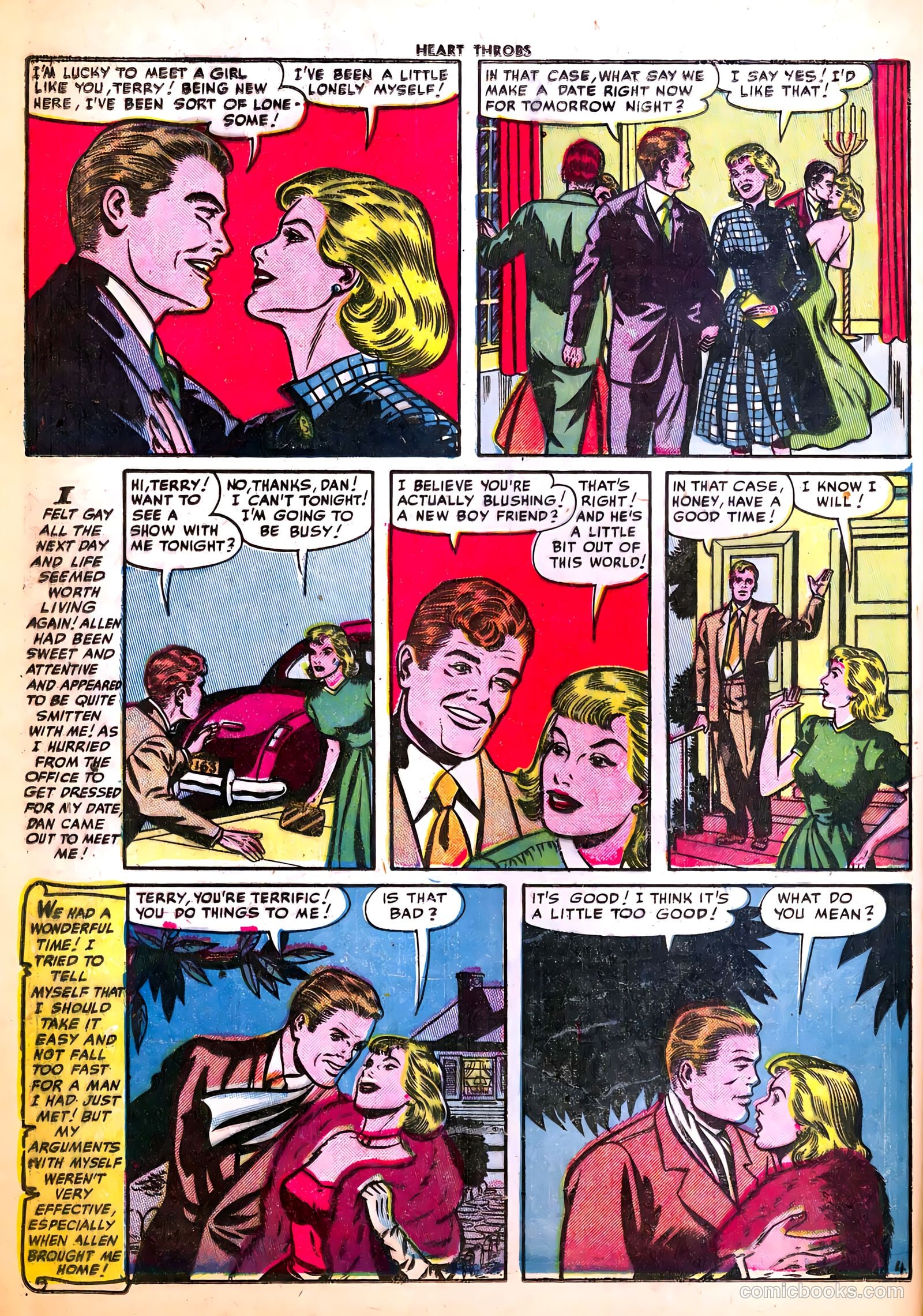 Heart Throbs #11 (1952) — page 30 of 36