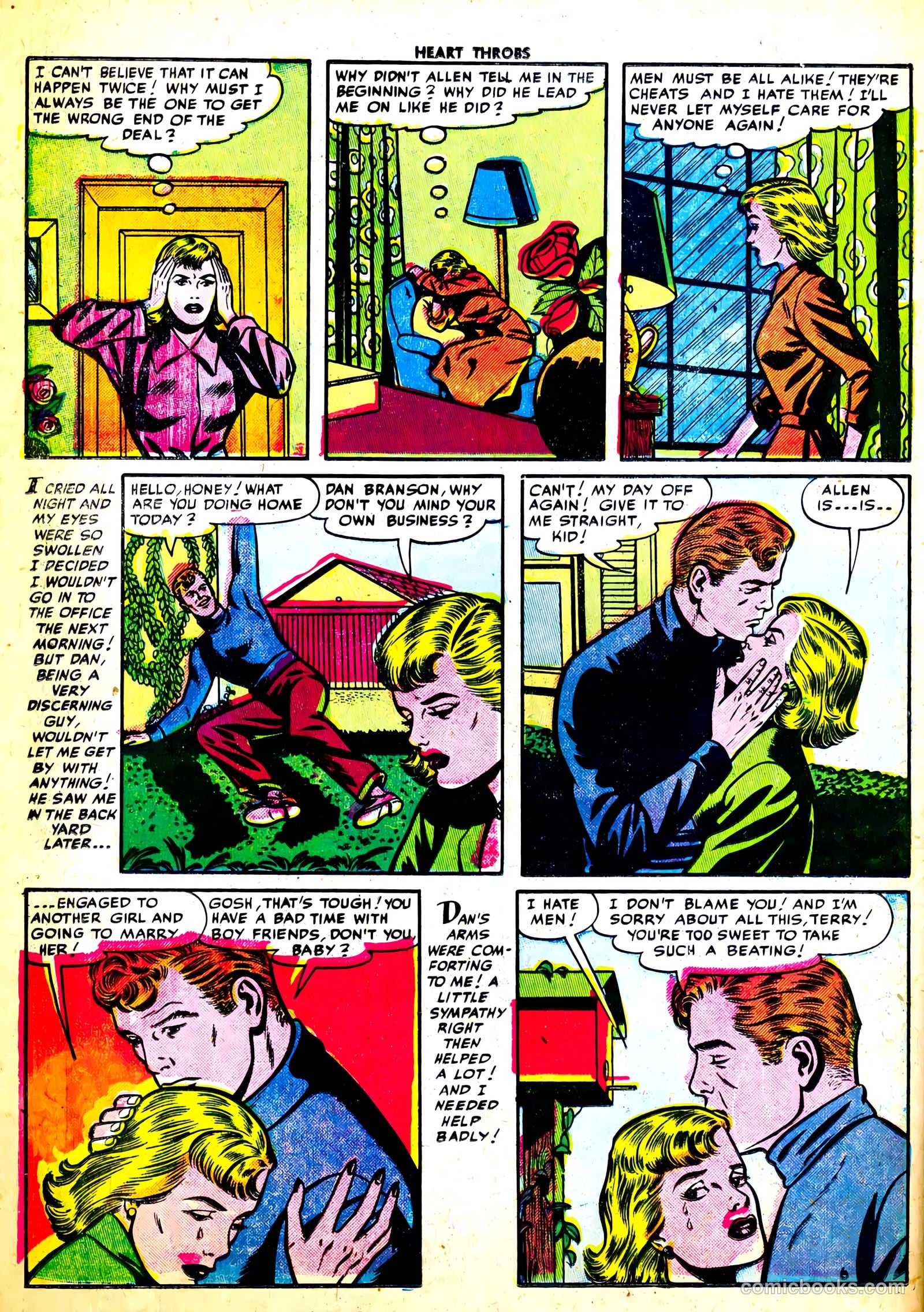 Heart Throbs #11 (1952) — page 32 of 36
