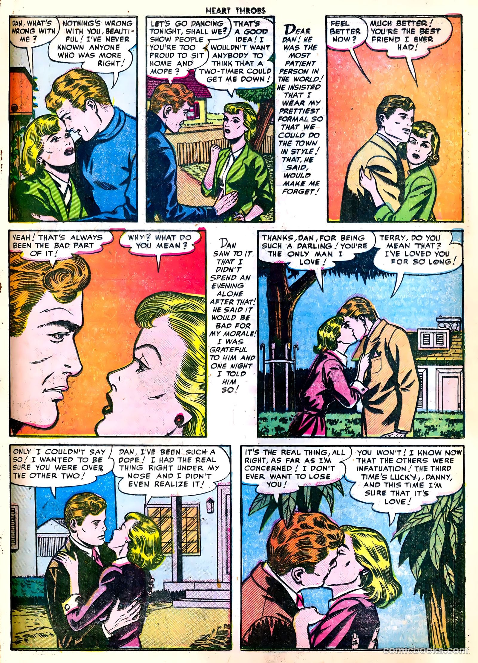 Heart Throbs #11 (1952) — page 33 of 36