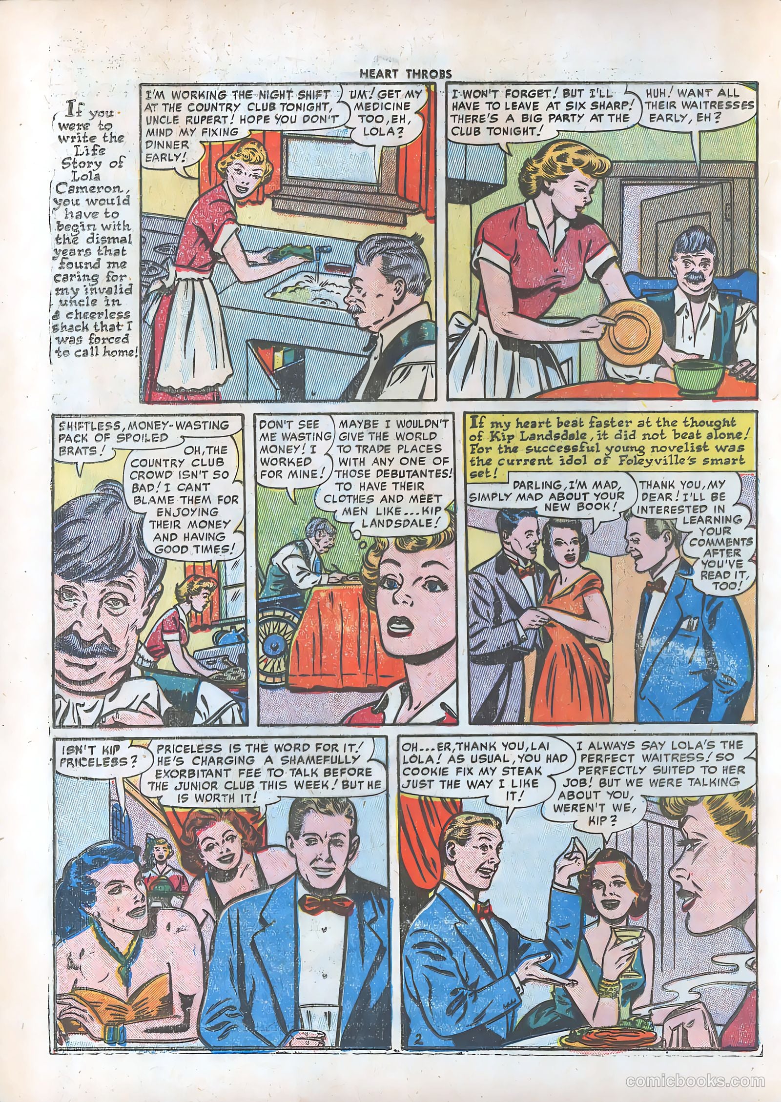 Heart Throbs #12 (1952) — page 4 of 36
