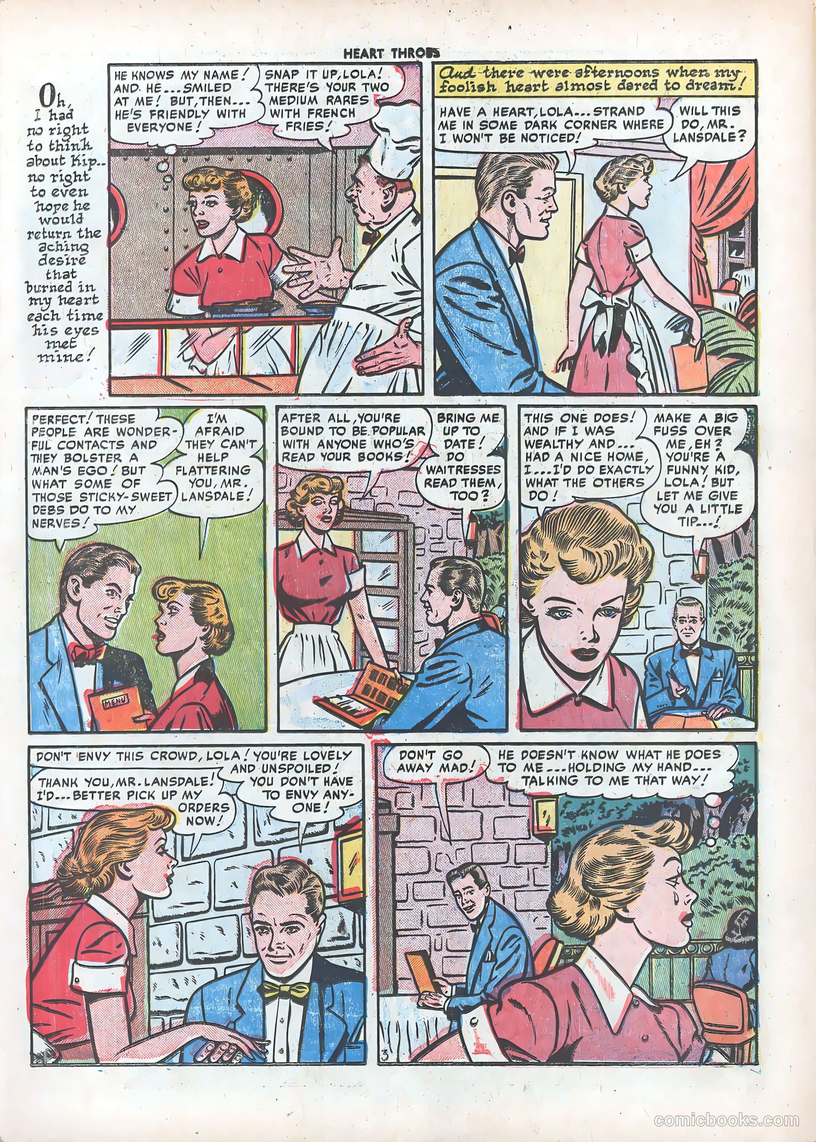 Heart Throbs #12 (1952) — page 5 of 36